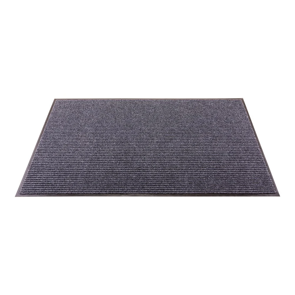Floor Mat, Carpet, Comfy Feet, Gray, 60 x 36 Inch, Ribbed, Polypropylene,1 - 1 EACH