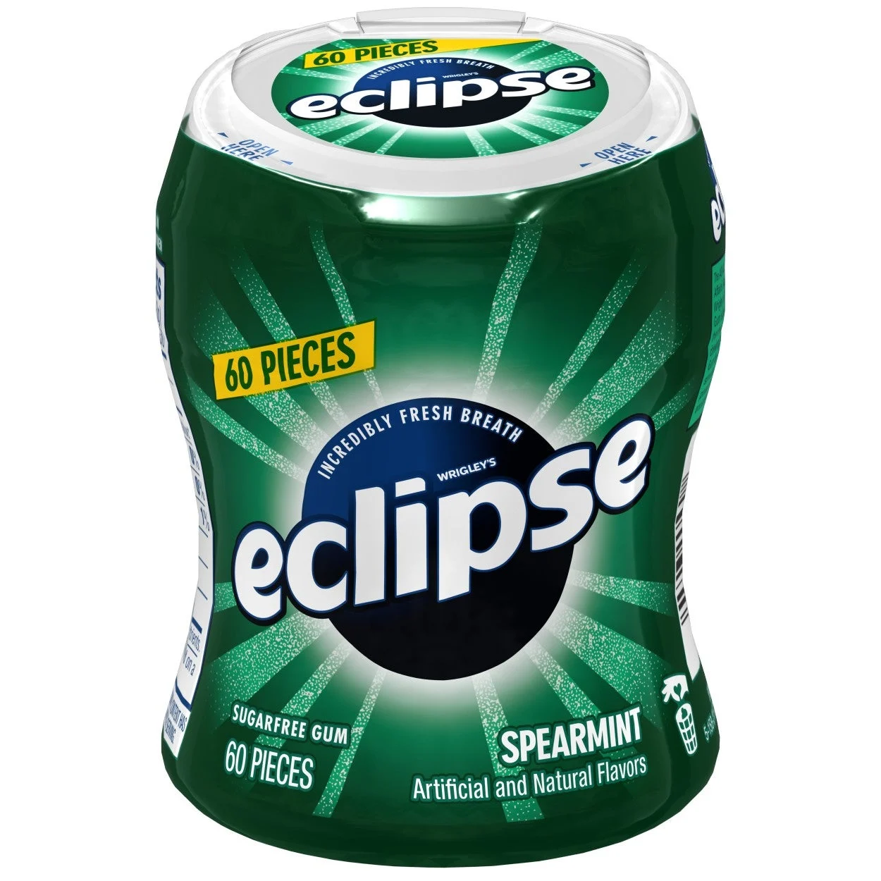 Gum, Spearmint,4 - 4 COUNT
