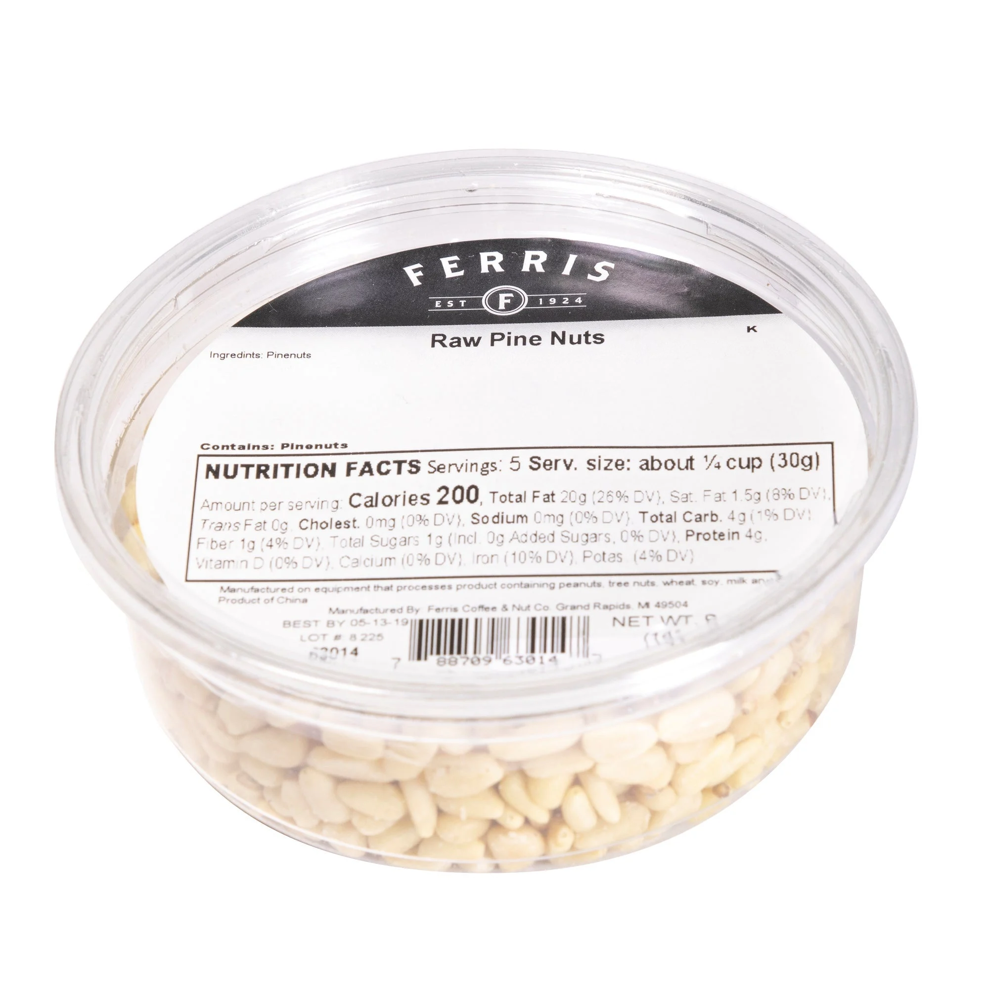 Nuts, Pine, Raw,12 - 5 OUNCE
