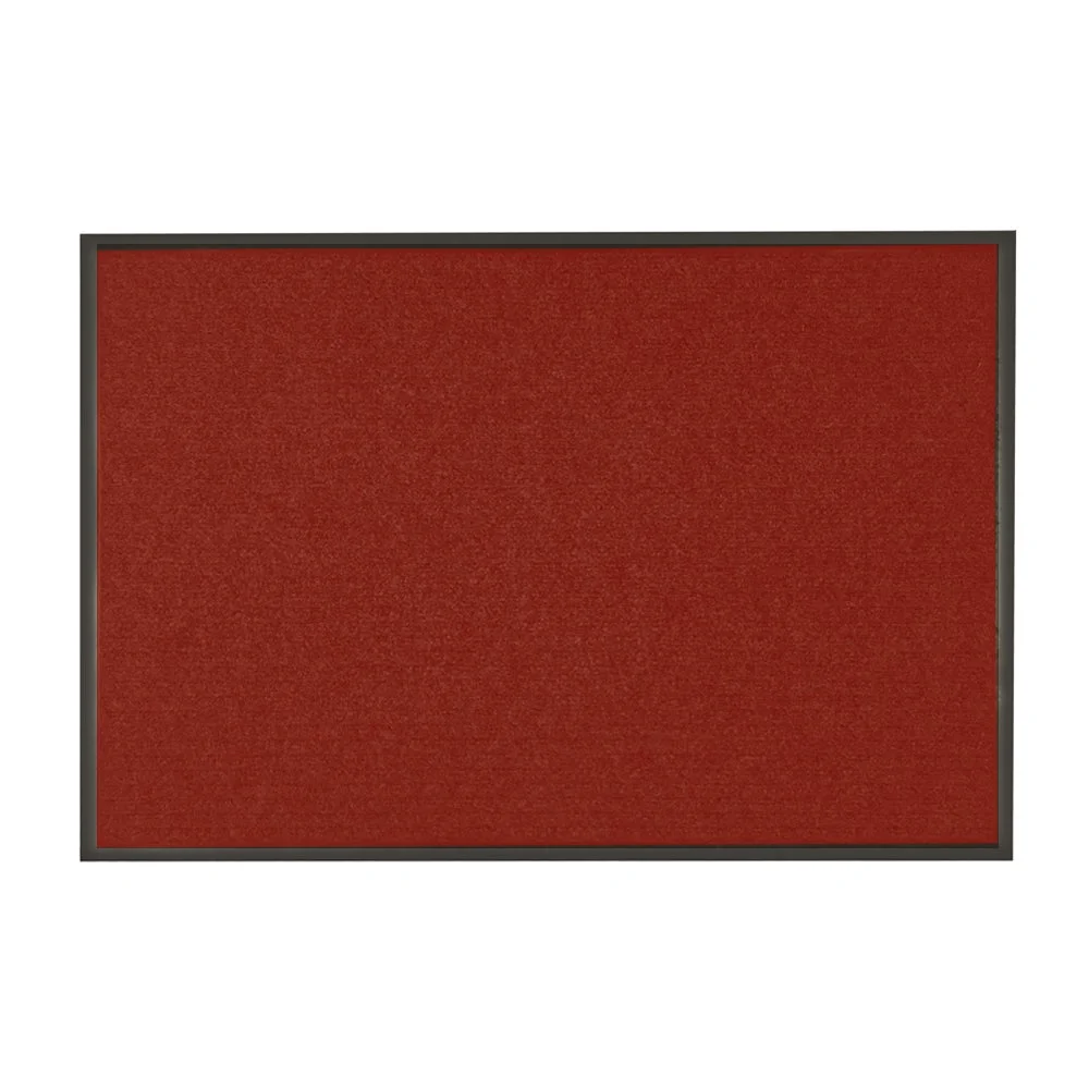 Floor Mat, Carpet, Comfy Feet, Dark Red, 60 x 36 Inch, Ribbed, Polypropylene,1 - 1 EACH