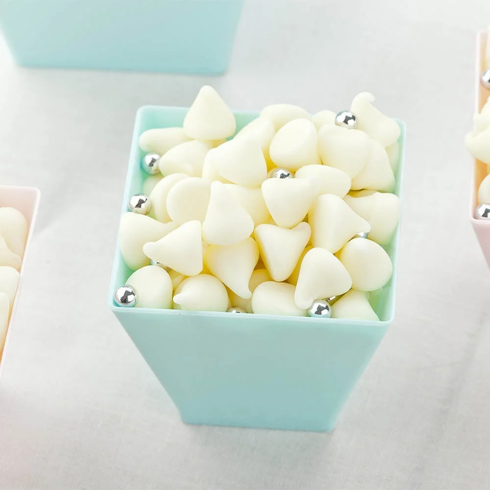 Cups, Mini Kova Dessert, 2 Ounce, Plastic, Limited Edition Baby Blue, Square, 2 Ounce,1 - 100 COUNT