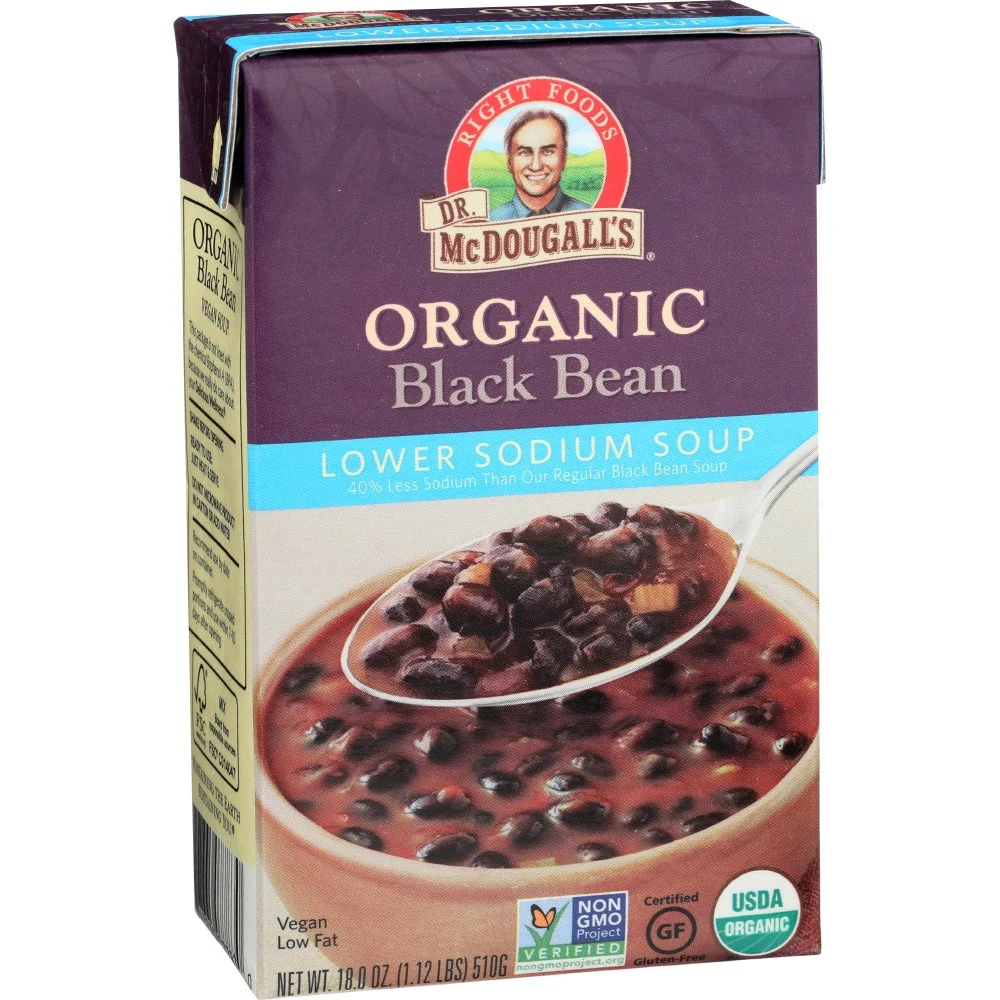 Soup, Black Bean,6 - 18 OUNCE