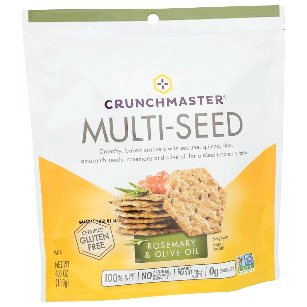 Crackers, Multi Seed, Rosemary Olive Oil,12 - 4 OUNCE