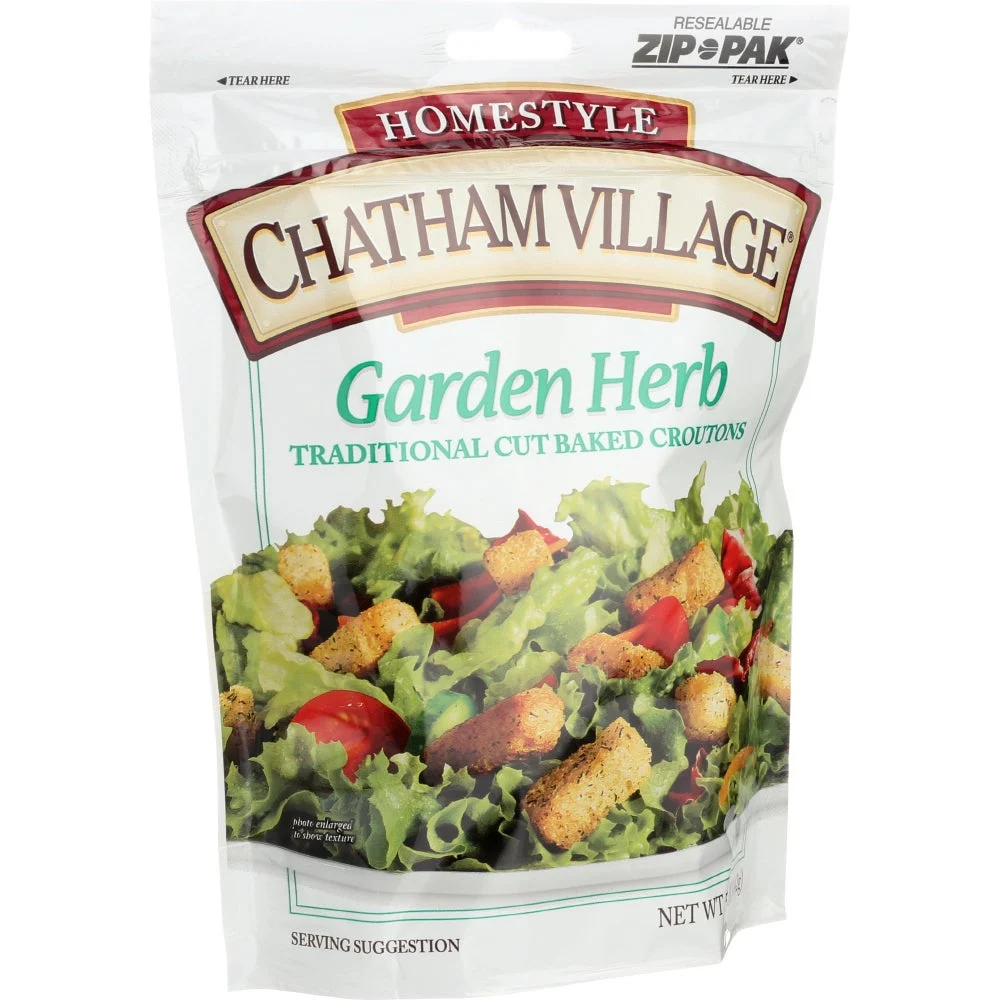 Croutons, Traditional Cut, Garden Herb,12 - 5 OUNCE