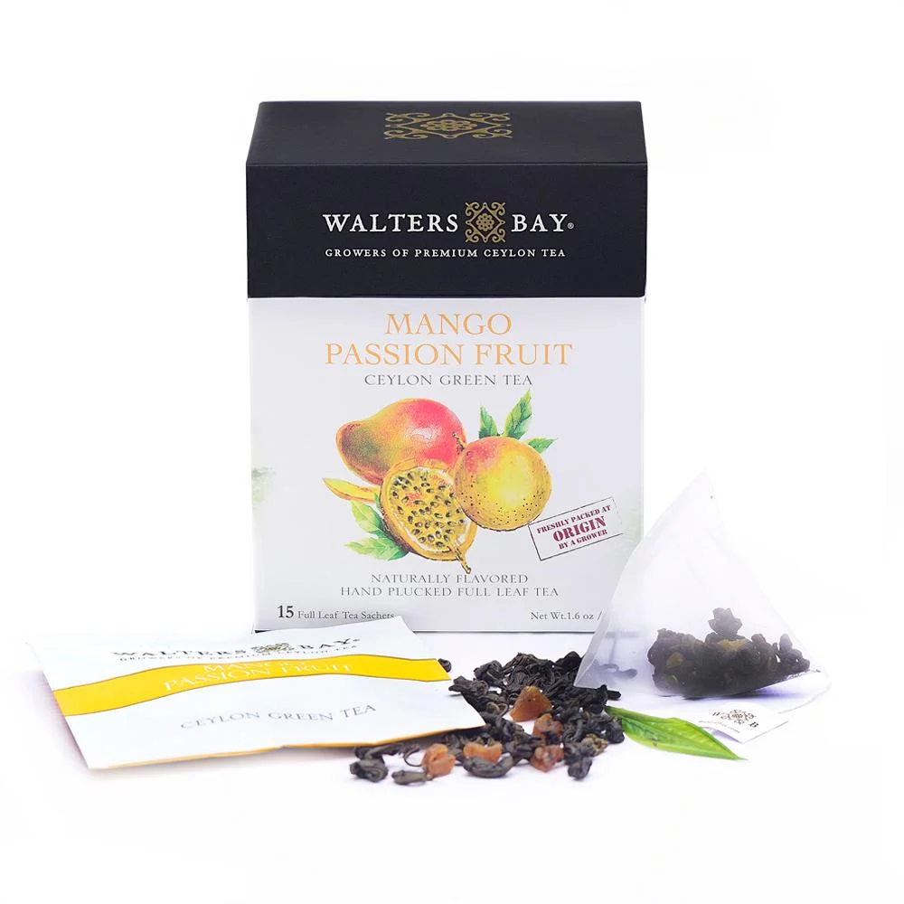 Tea, Mango Passion Fruit, Individually Wrapped with String,6 - 15 COUNT