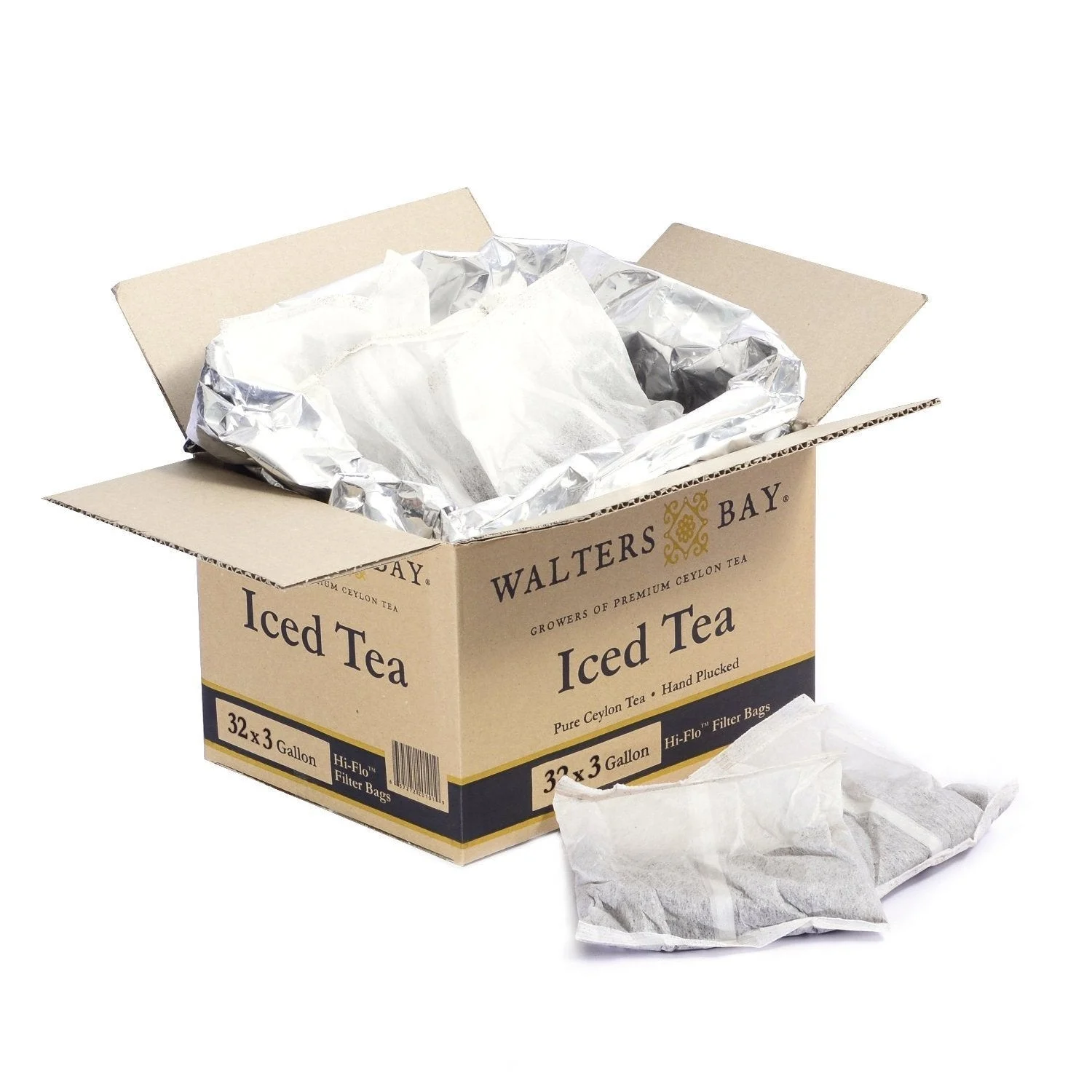 Iced Tea, Black, Filter Bag,32 - 3 GALLON