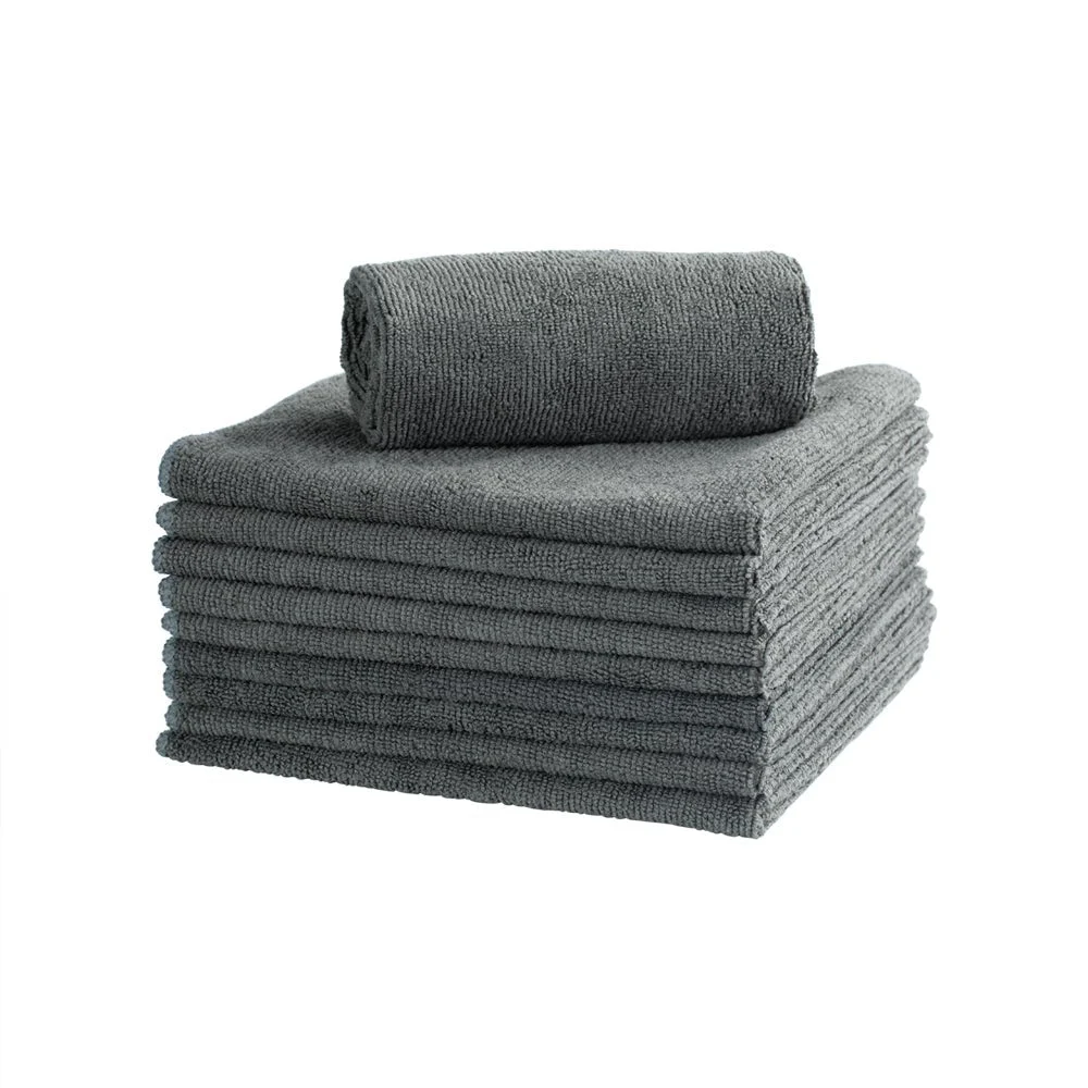 Cloths, Microfiber, Gray, 16 x 16 Inch,1 - 100 COUNT