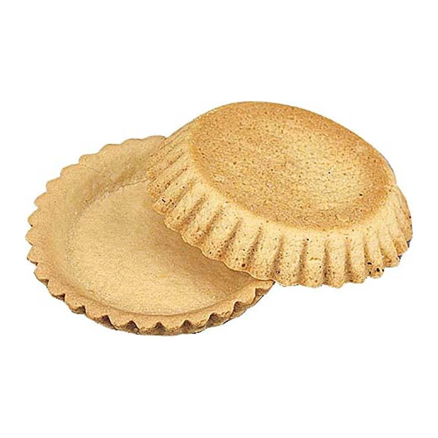 Shells, Dessert, 4.4 Inch, Fluted,1 - 7.3 POUND