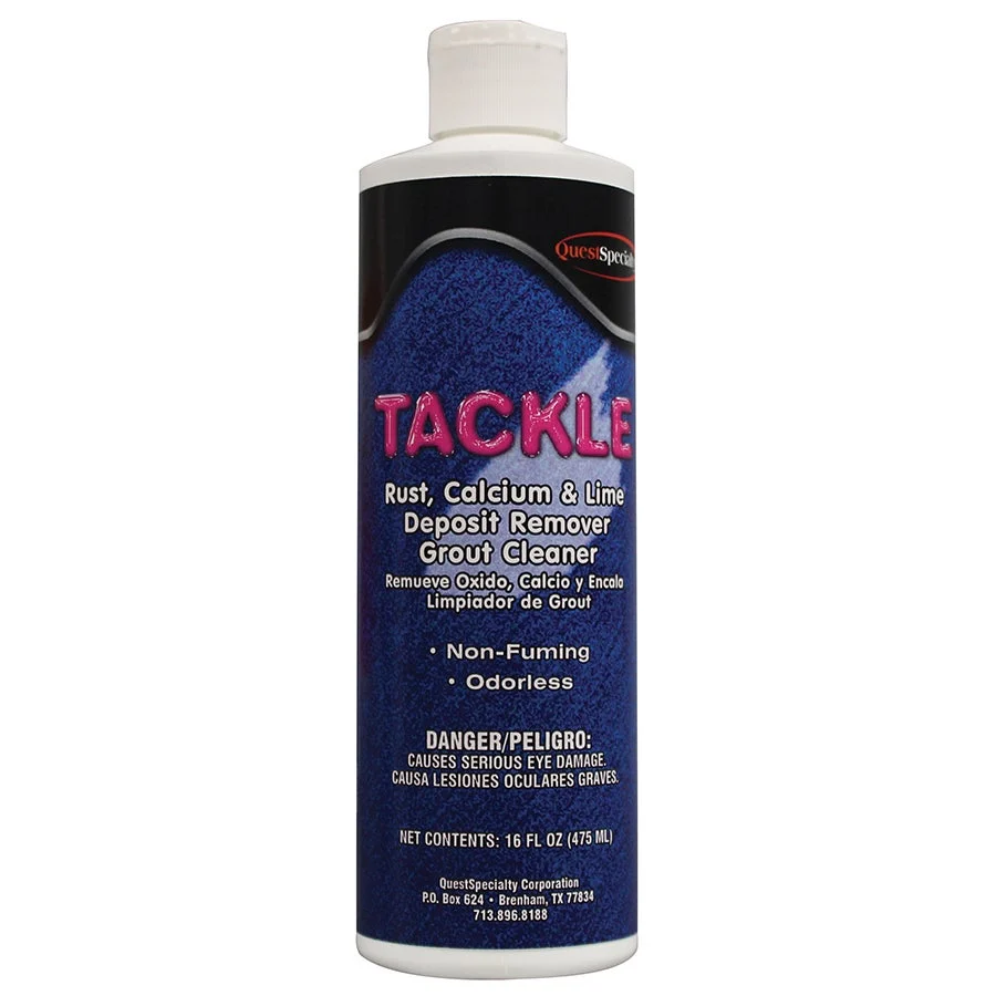 Cleaner, Grout, Liquid, for Rust/Calcium/Lime Deposits,12 - 16 FLUID