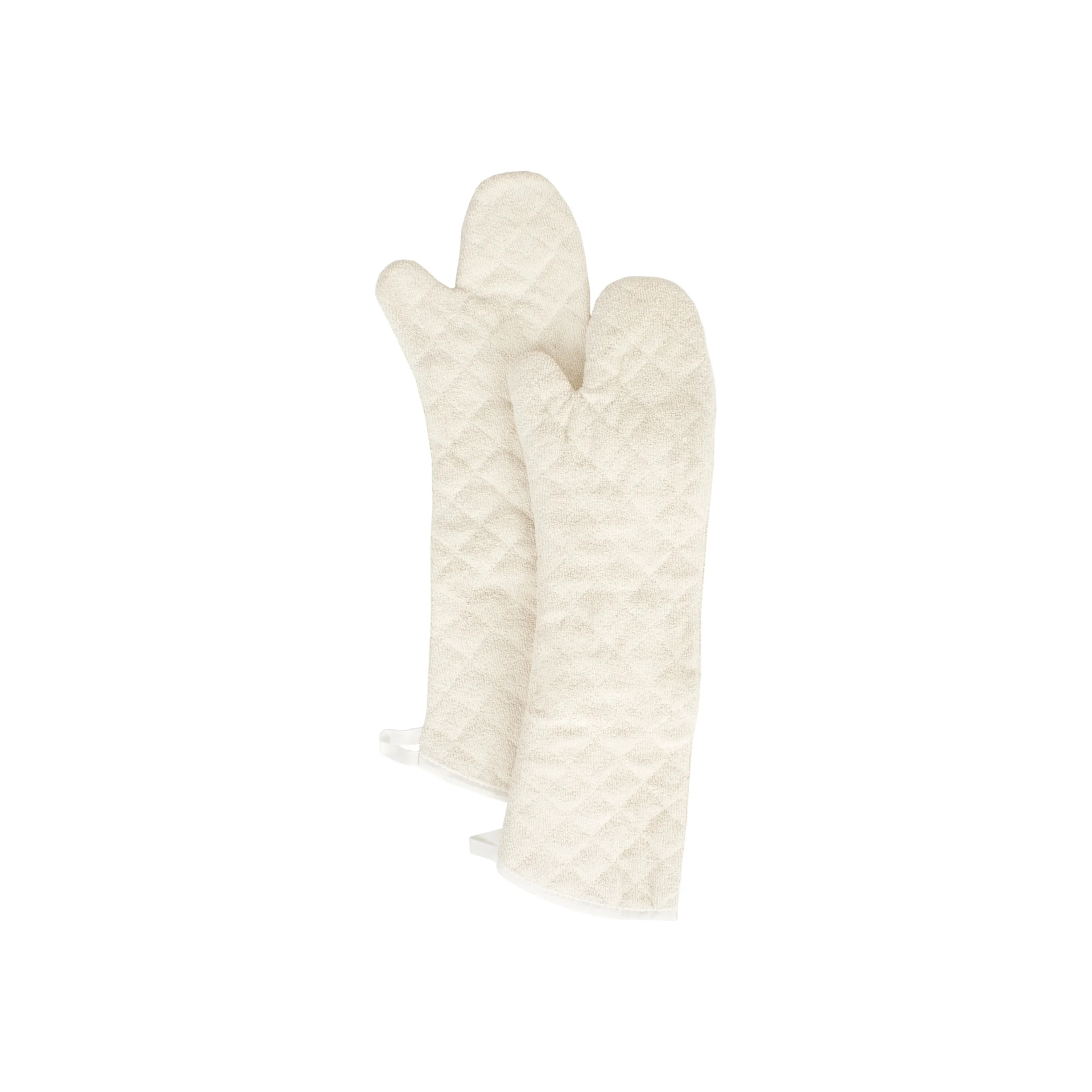 Mitts, Oven, Beige, 24 Inch, Terrycloth,2 - 1 EACH