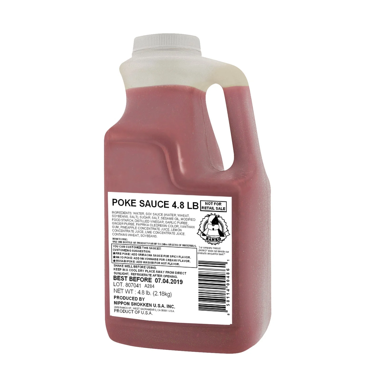 Sauce, Poke,6 - 4.8 POUND