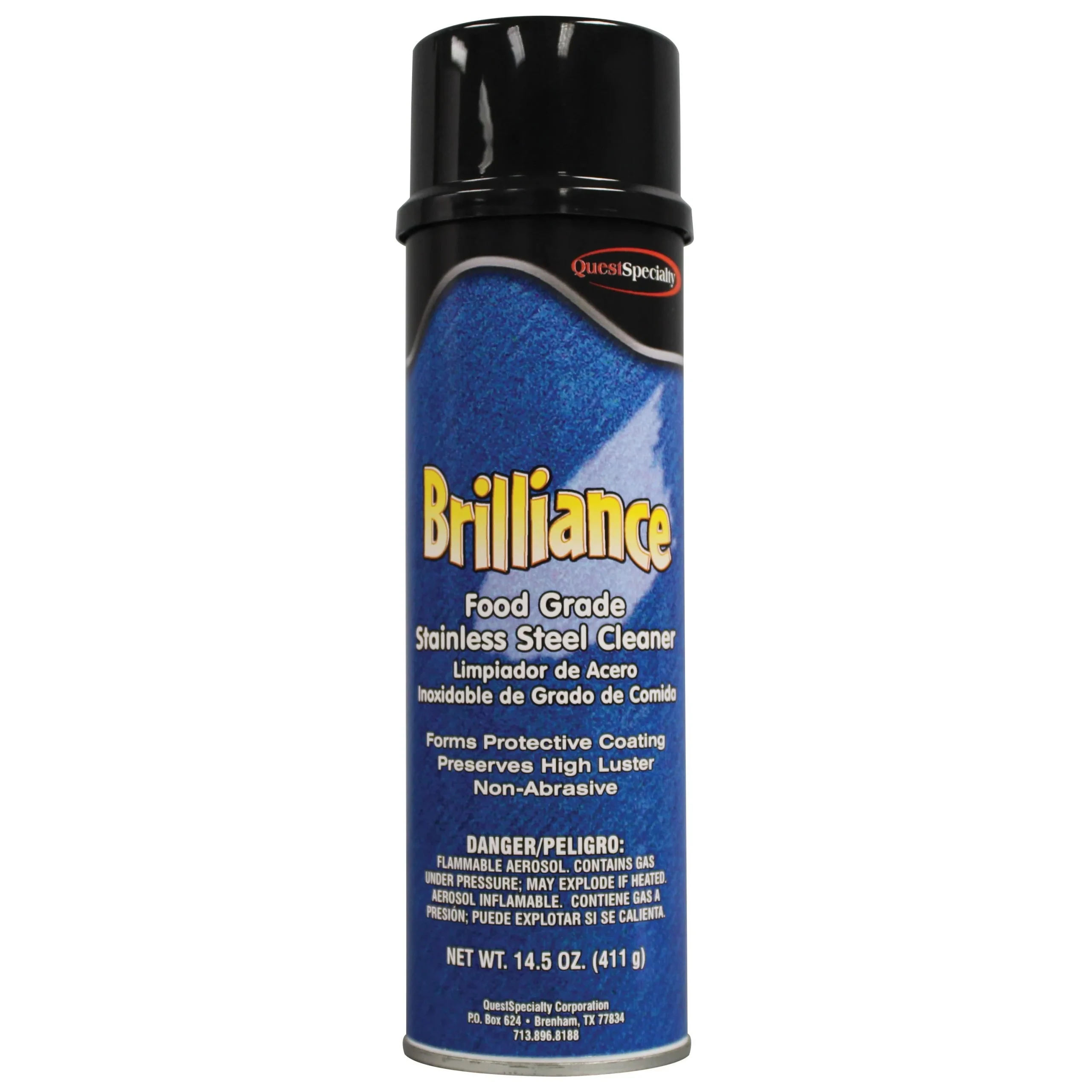 Cleaner & Polish, Stainless Steel, Ready-to-Use, Aerosol,12 - 14.5 OUNCE