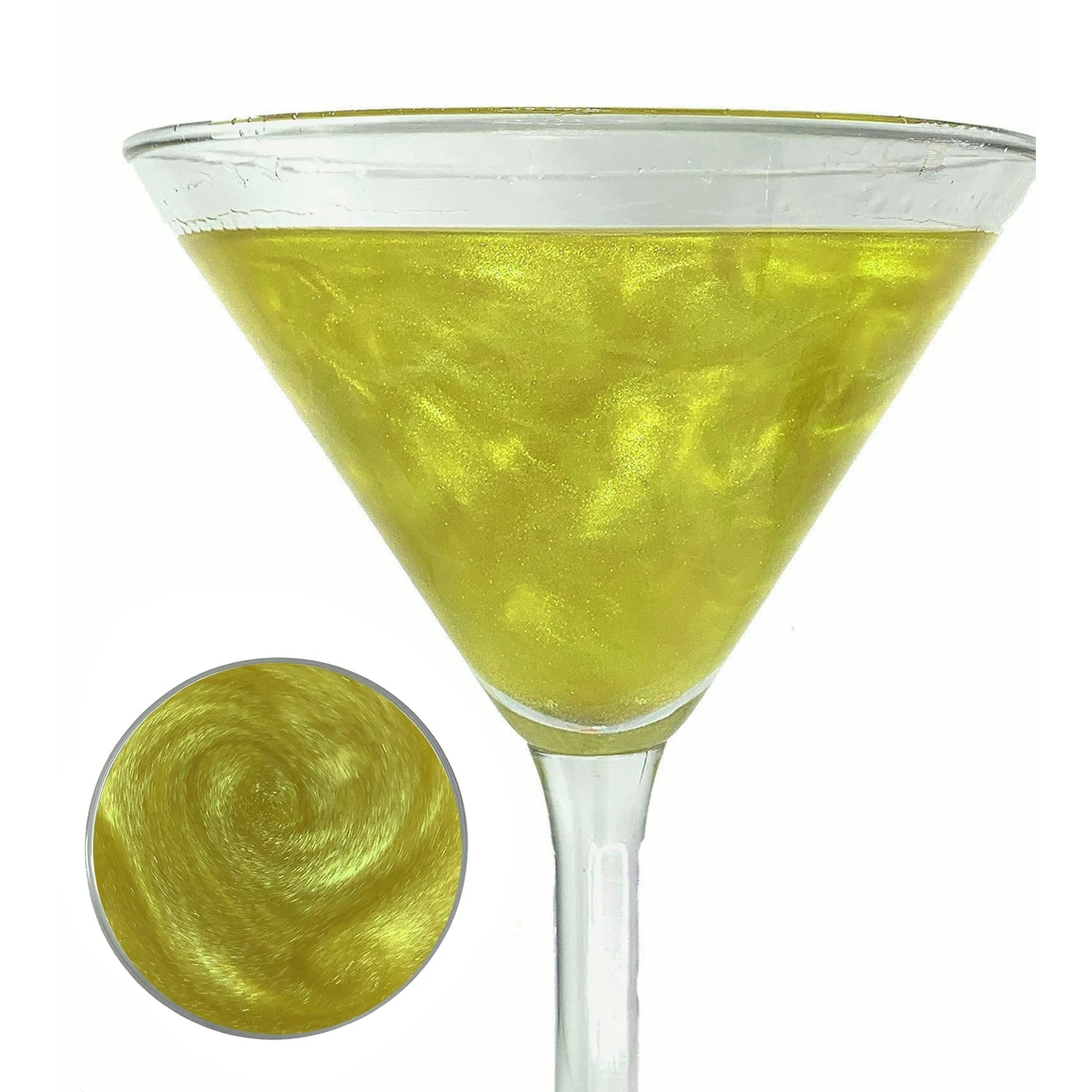 Glitter, Cocktail, All-Natural, Green,12 - 28 Gram Avg