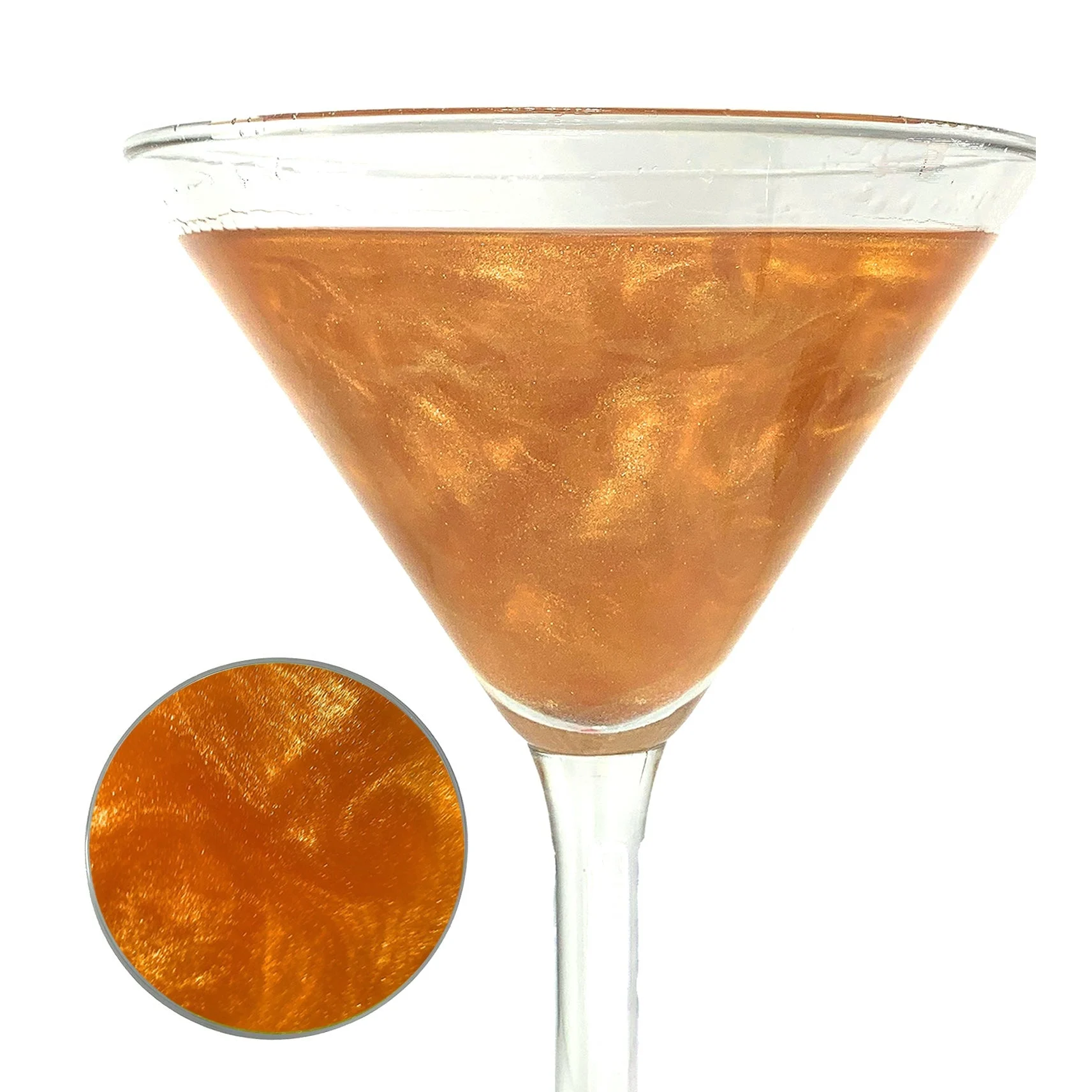 Glitter, Cocktail, All-Natural, Orange,12 - 28 Gram Avg