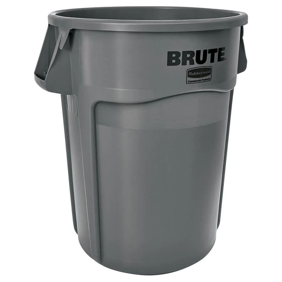 Receptacle, Trash, 44 Gallon, Gray,1 - 1 EACH