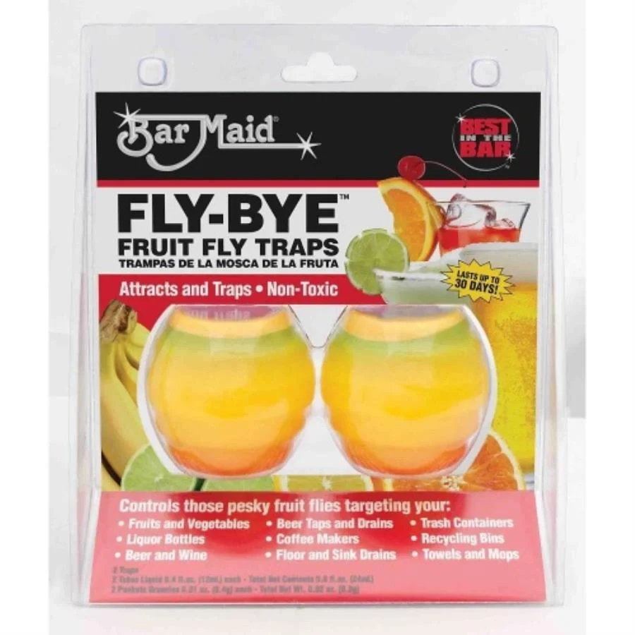 Insect Killer, Fruit Fly, with Traps & Liquid,2 - 1 EACH
