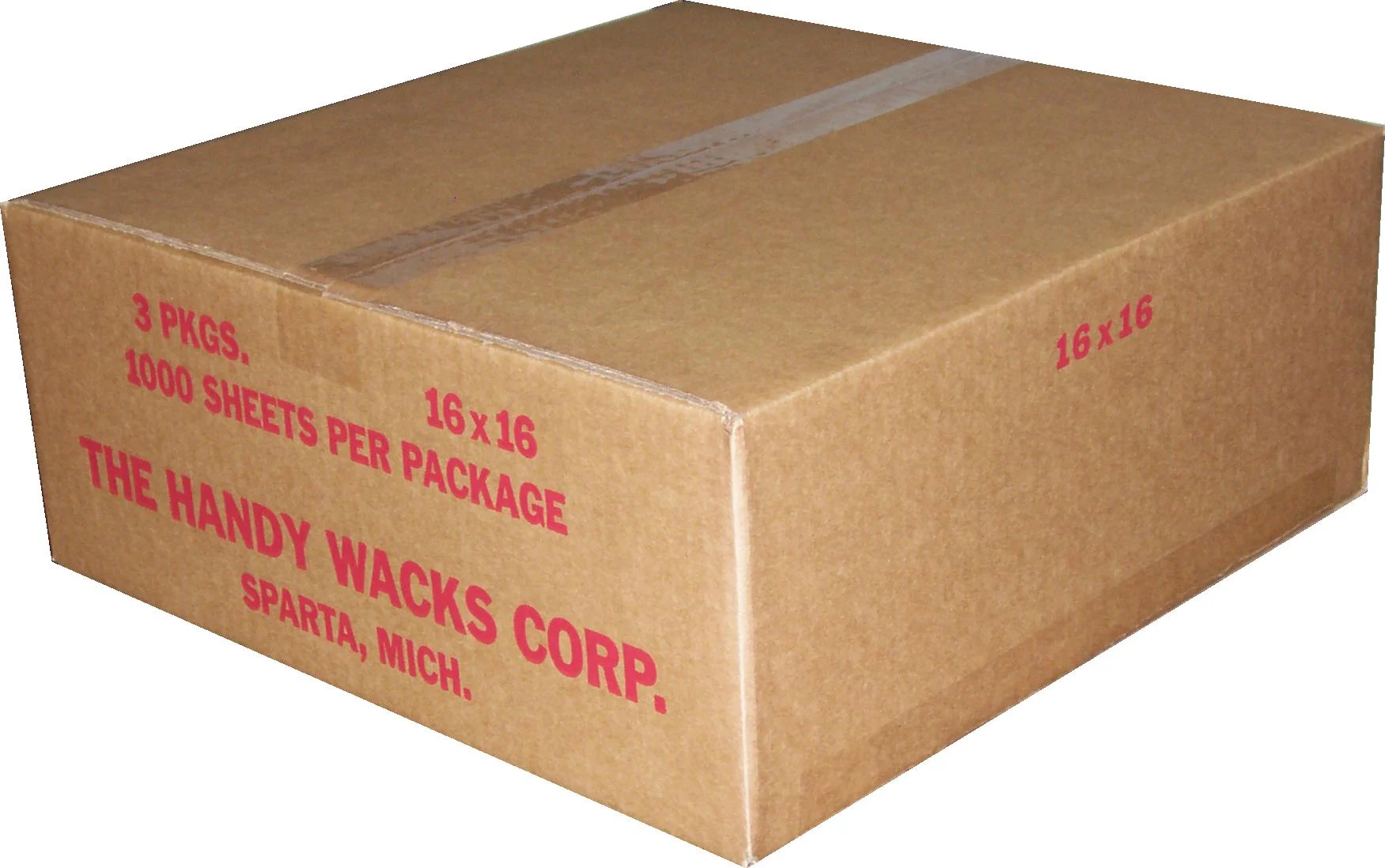 Wraps, Deli, 16 x 16 Inch, Natural, Flat,3 - 1000 COUNT