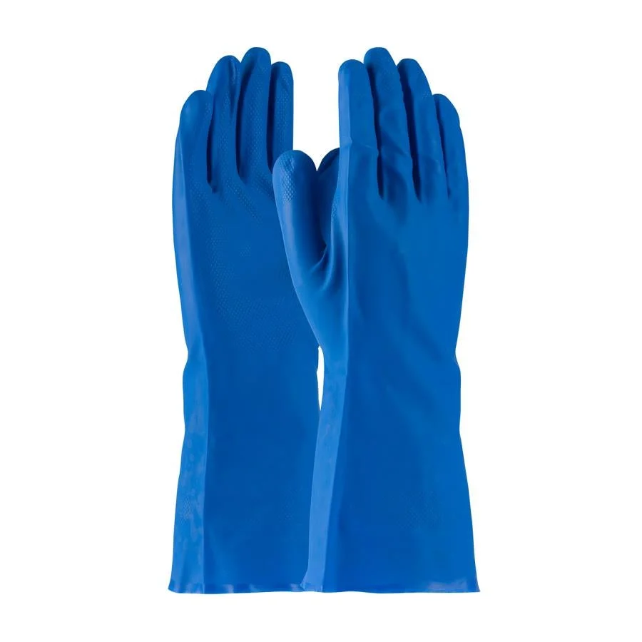 Gloves, Unlined, Blue, Small, With Raised Diamond Grip,12 - 1 EACH