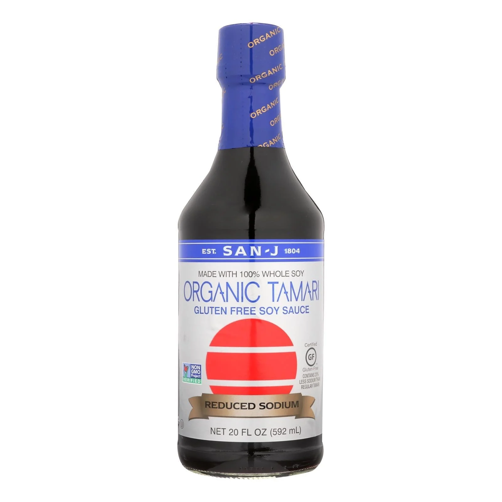 Sauce, Soy, Tamari, Reduced Sodium,6 - 20 FLUID