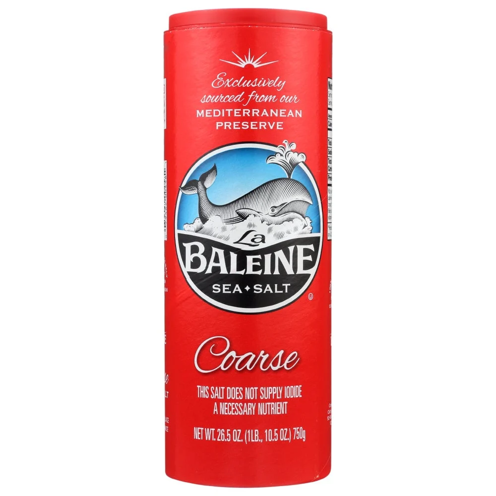 Salt, Sea, Coarse,12 - 26.5 OUNCE