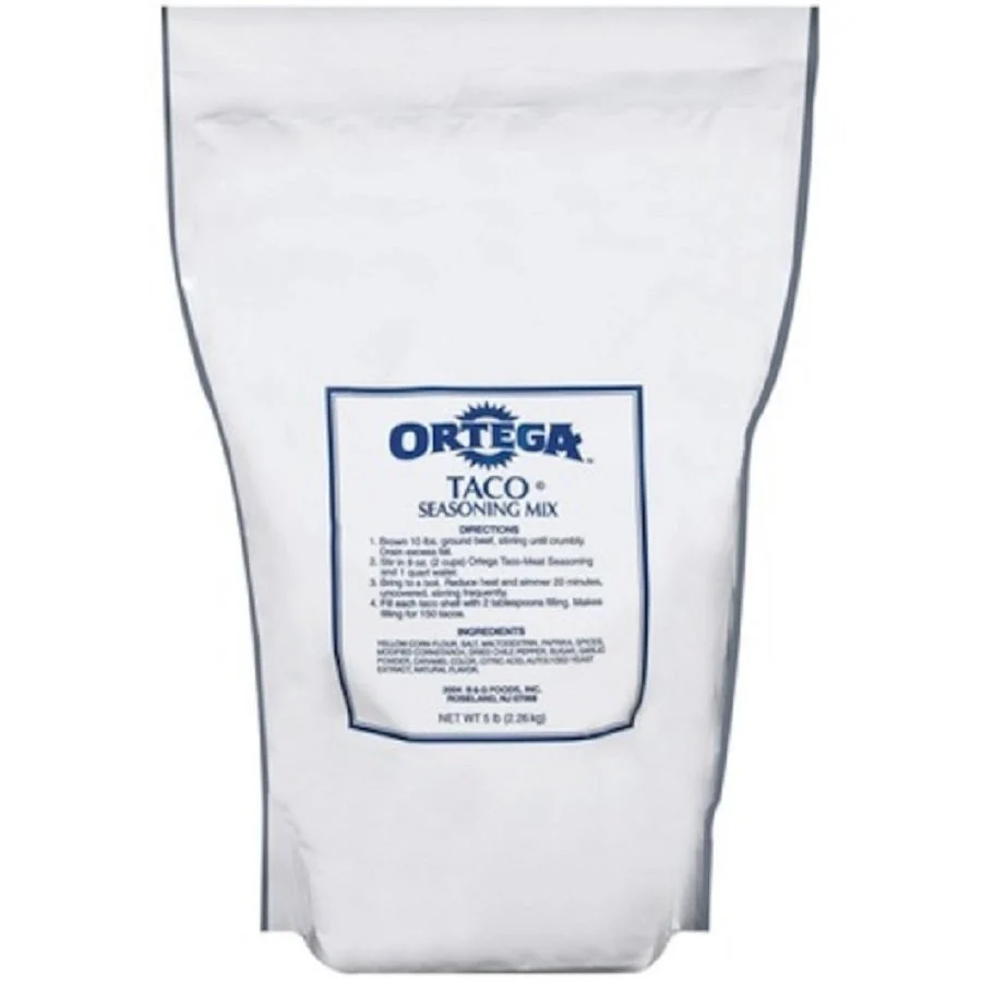 Seasoning, Taco, Bulk,1 - 5 POUND