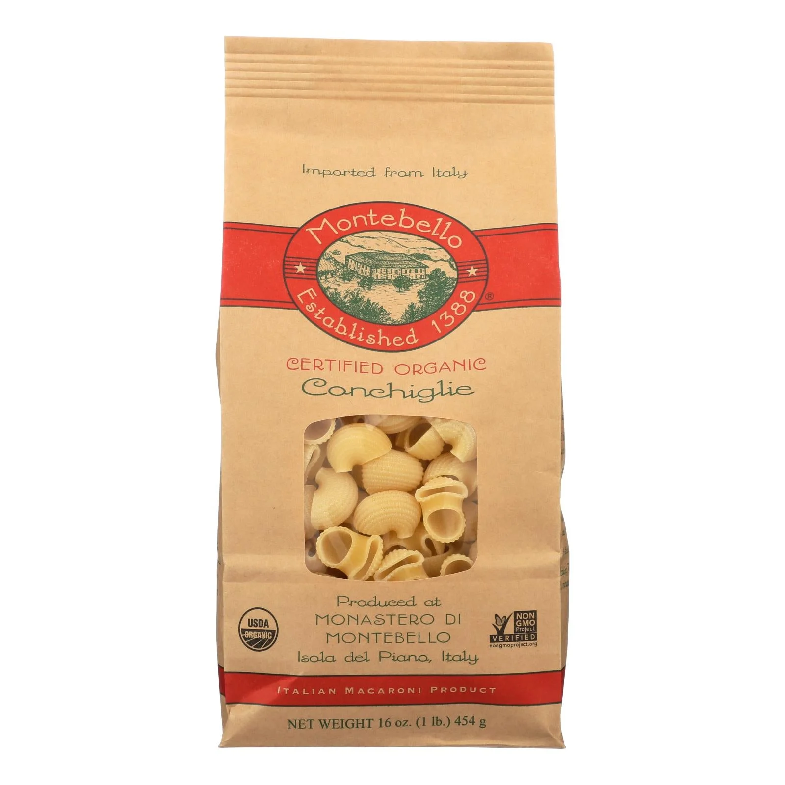 Pasta, Conchiglia,12 - 1 POUND