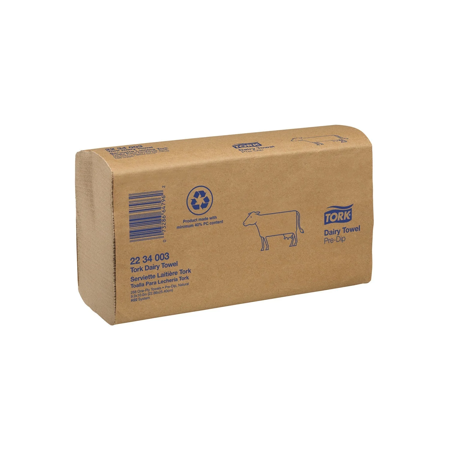 Towels, Dairy, 1-Ply, Paper, Natural, 9.13 x 10.25 Inch,12 - 223 COUNT