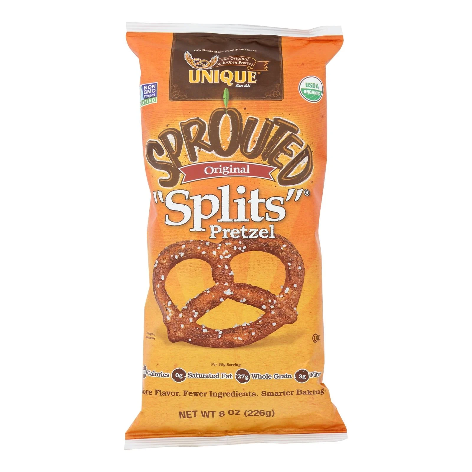 Pretzels, Sprouted,12 - 8 OUNCE