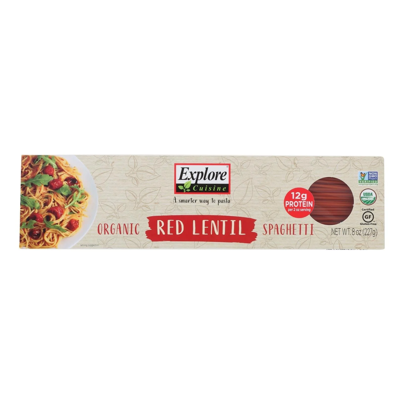 Pasta, Spaghetti, Red Lentil,12 - 8 OUNCE