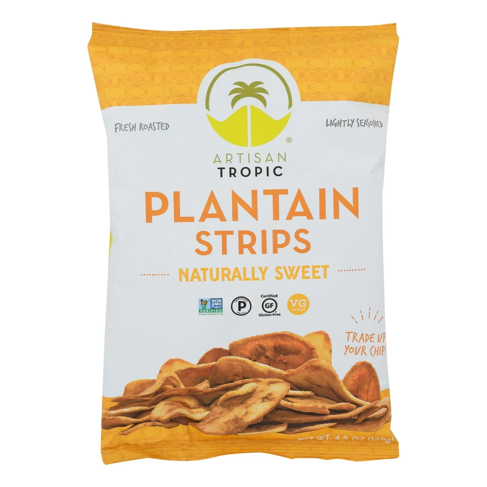 Plantain Strips, Naturally Sweet,12 - 4.5 OUNCE