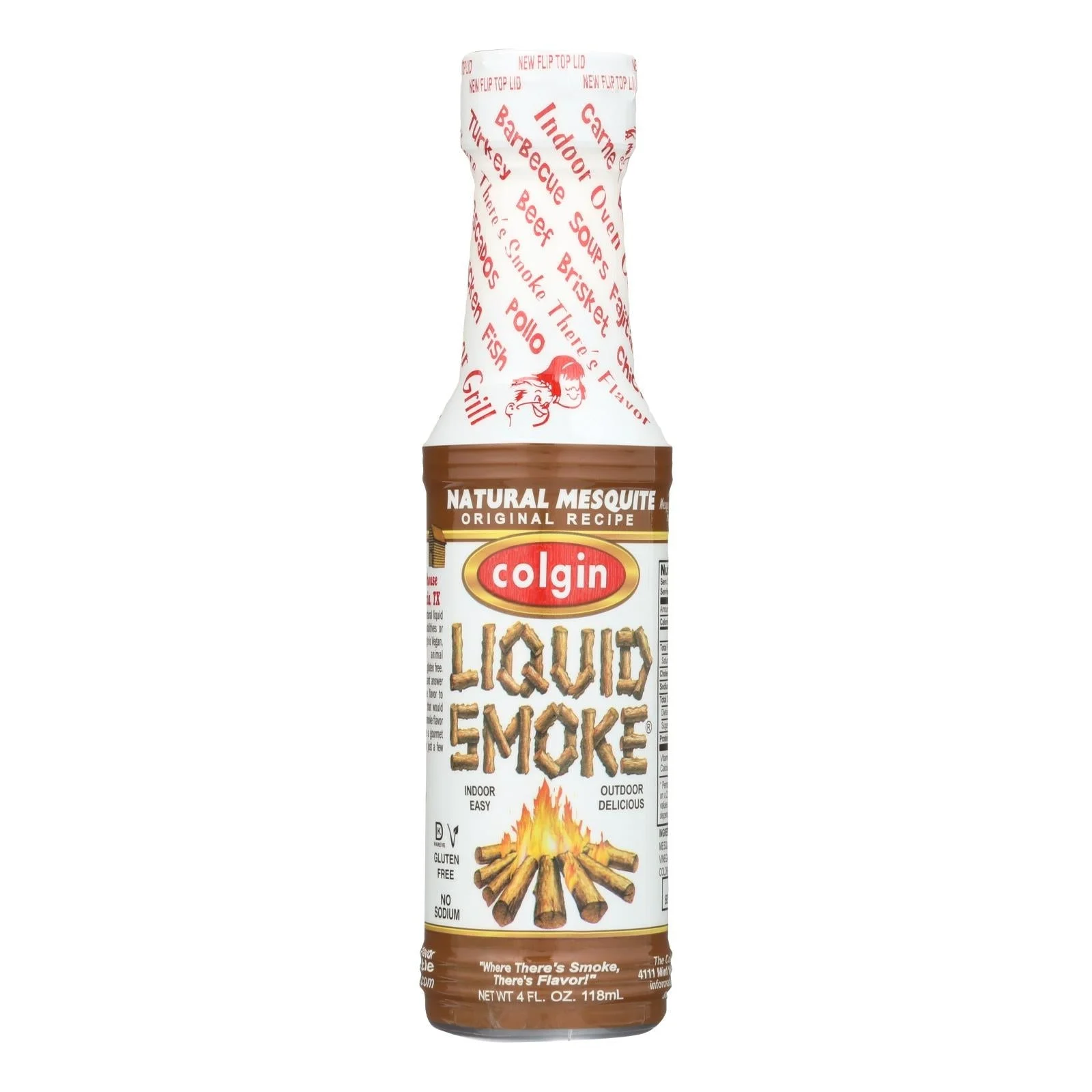 Seasoning, Mesquite, Liquid Smoke,6 - 4 FLUID