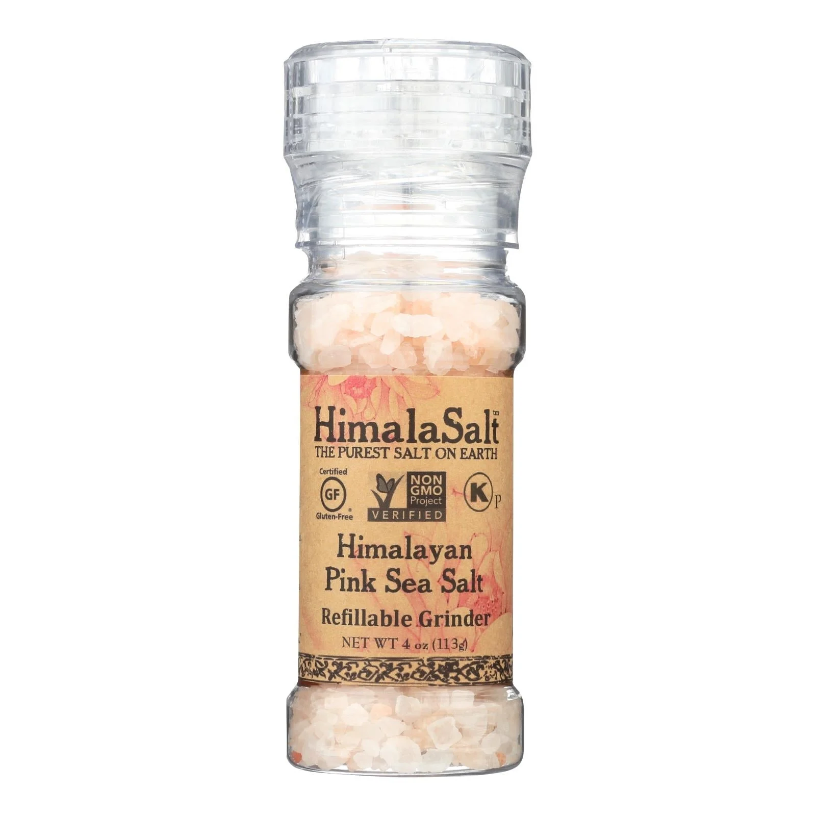 Salt, Himalayan Pink, Coarse, Grinder,6 - 4 OUNCE