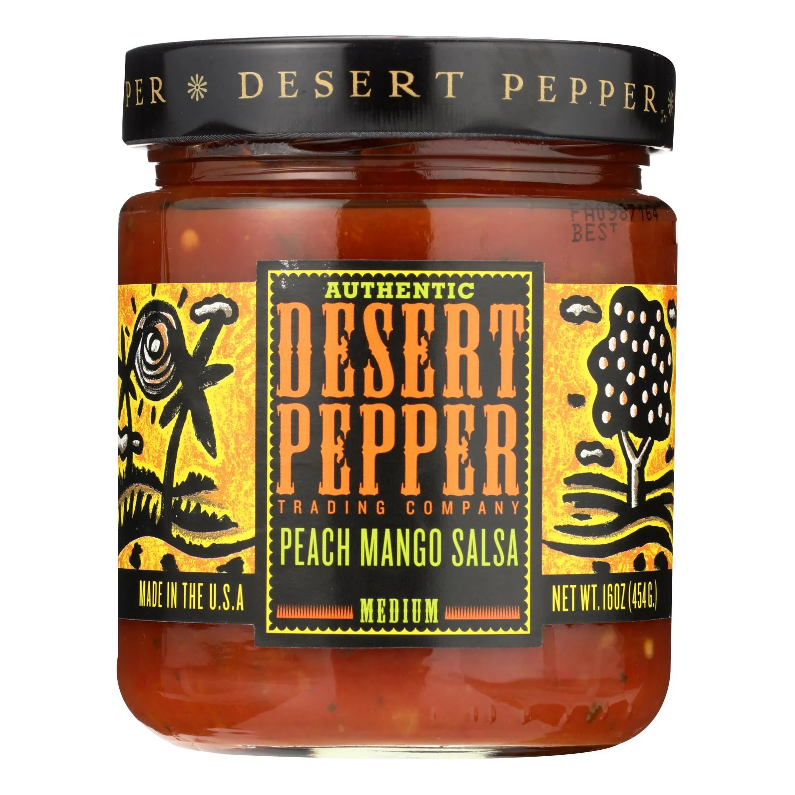 Salsa, Peach Mango, Medium,6 - 16 OUNCE