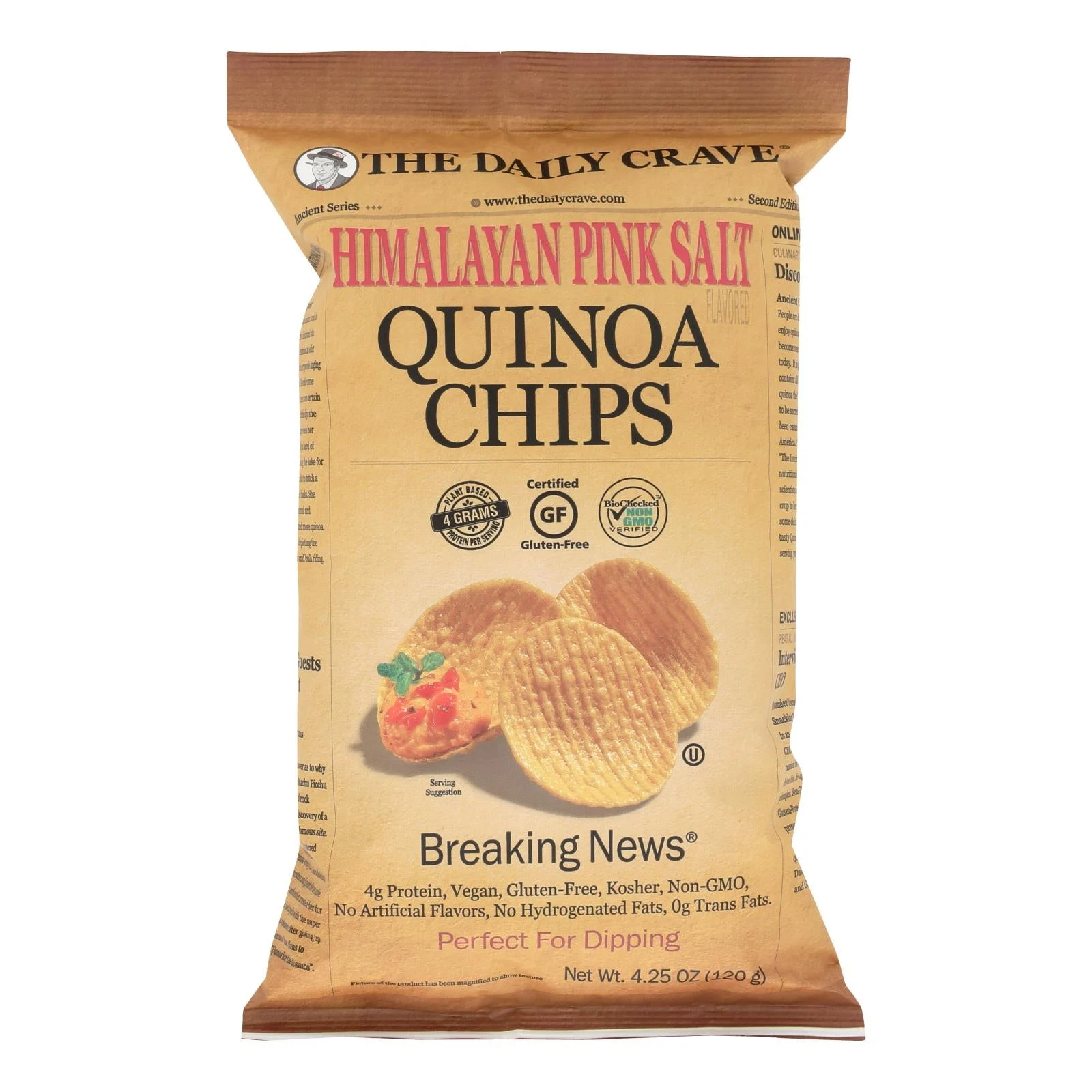 Chips, Quinoa, Himalayan Pink Salt,8 - 4.25 OUNCE