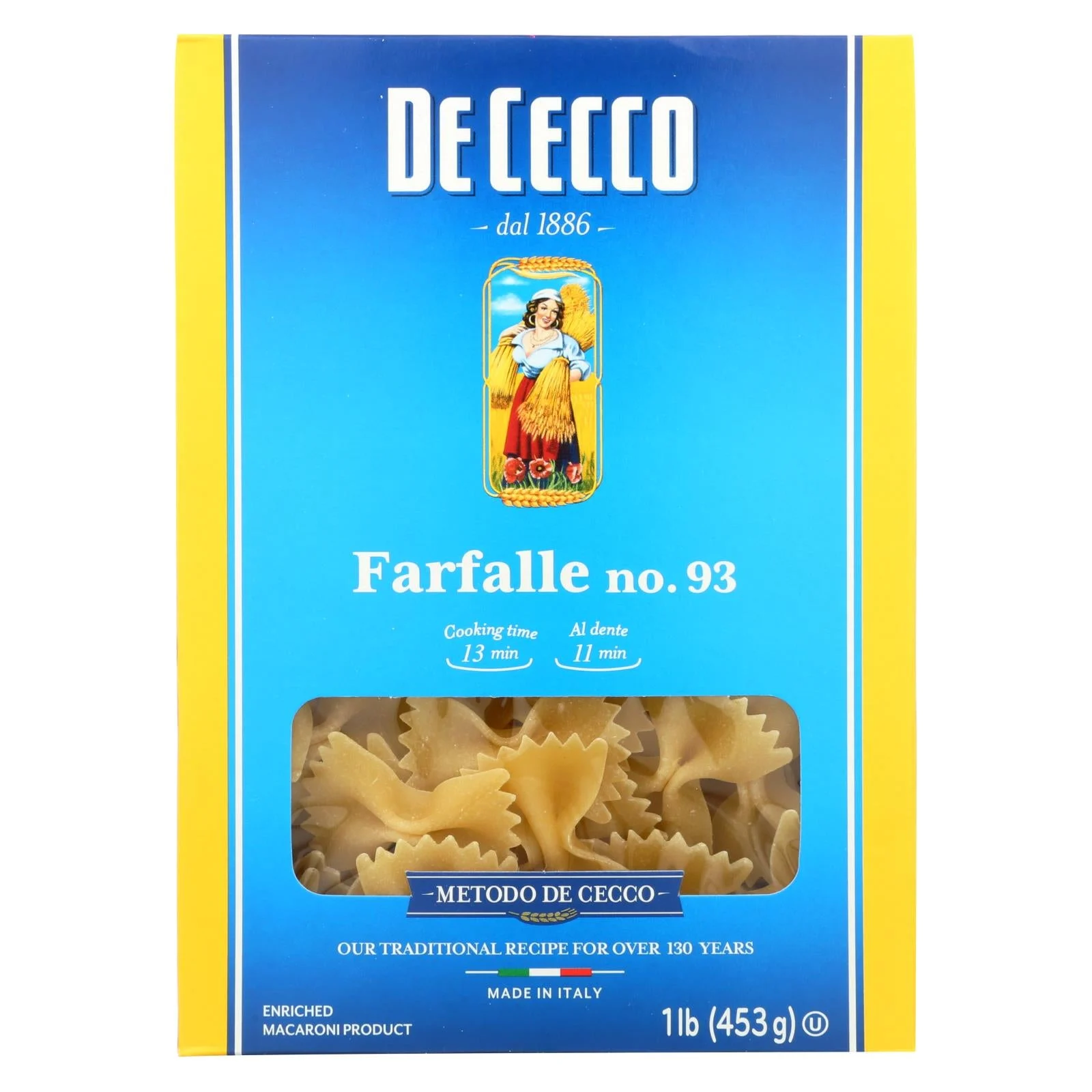 Pasta, Farfalle,12 - 16 OUNCE