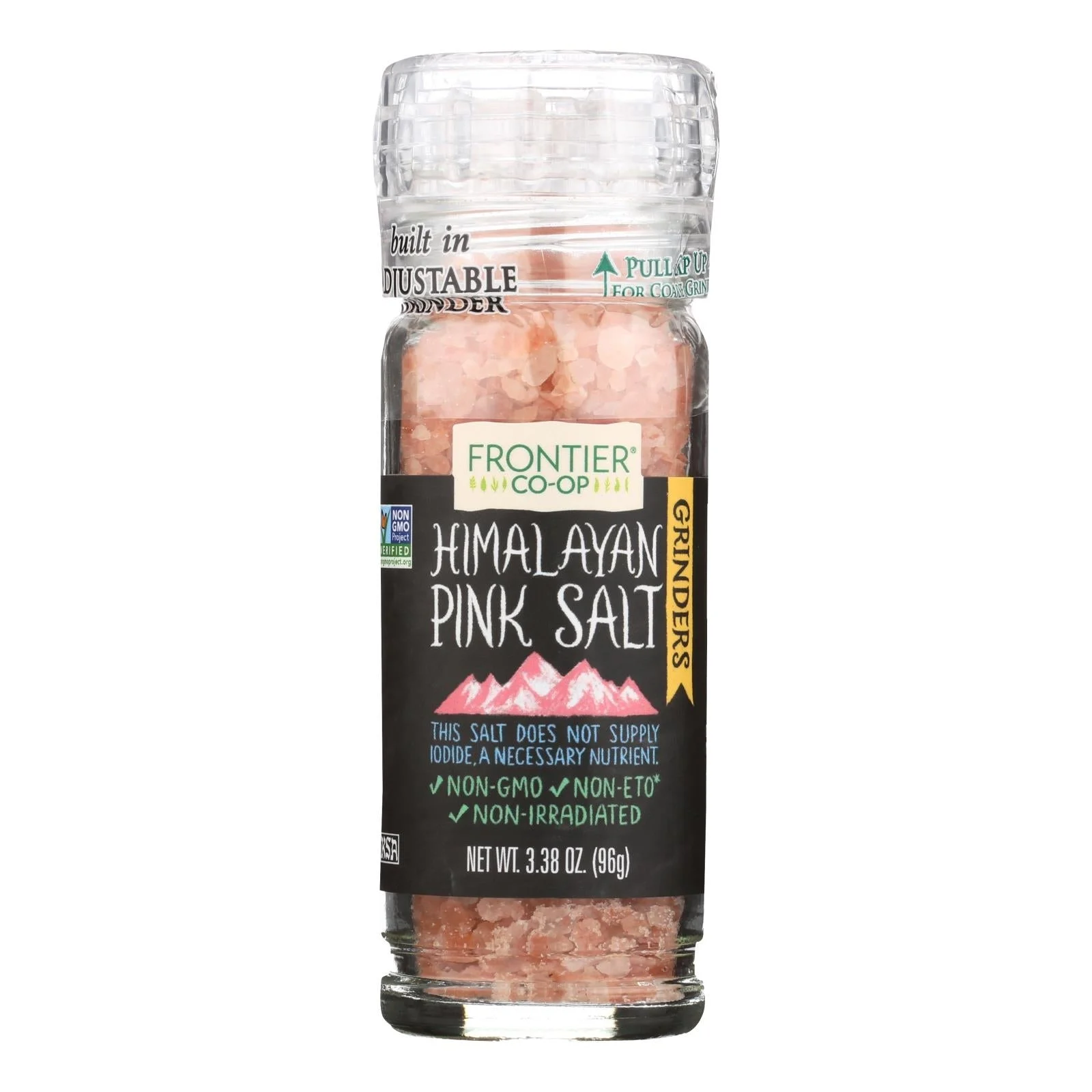 Salt, Himalayan Pink, Grinder,6 - 3.4 OUNCE
