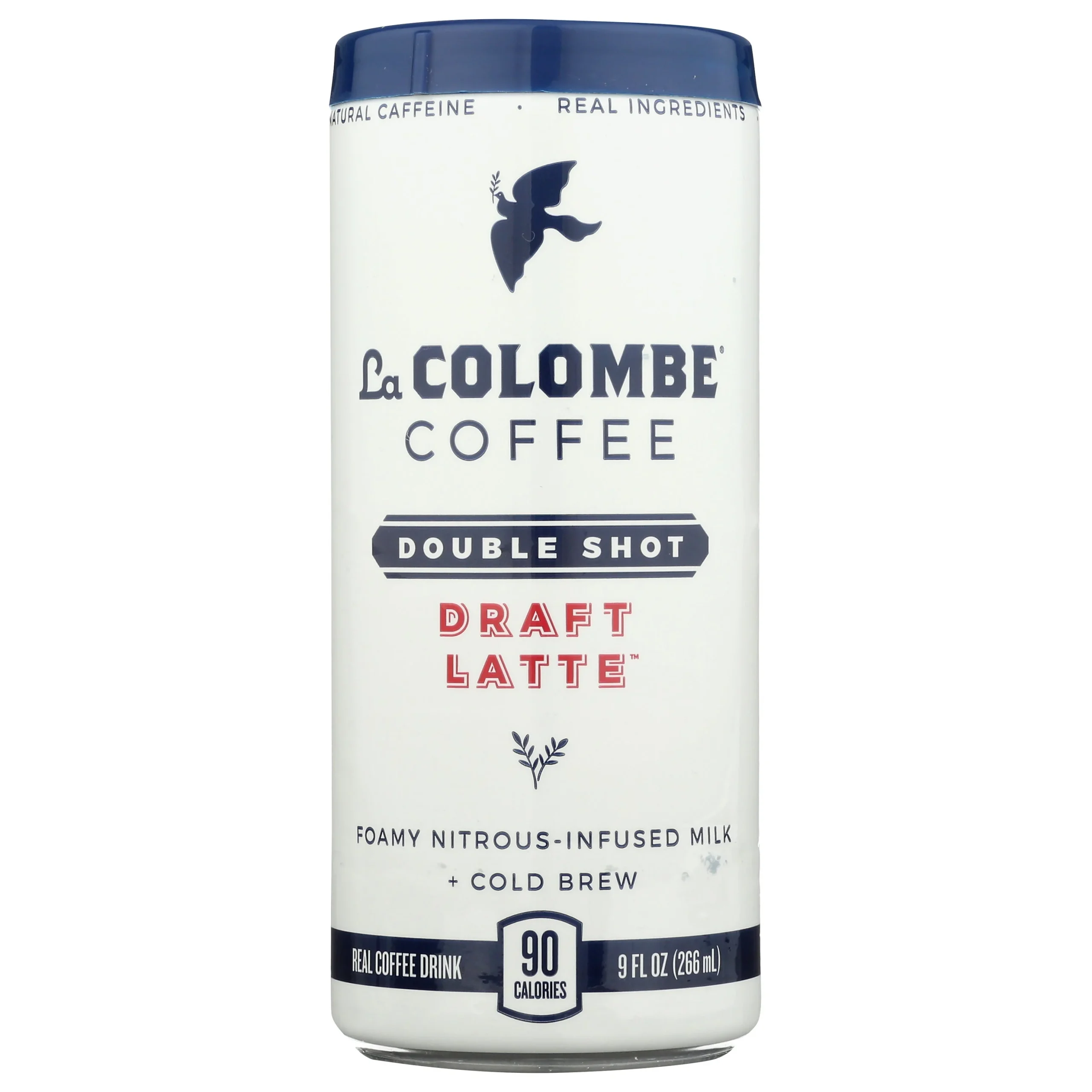 Coffee, Draft Latte, Double Shot, Ready-to-Drink, Single-Serve,12 - 9 FLUID