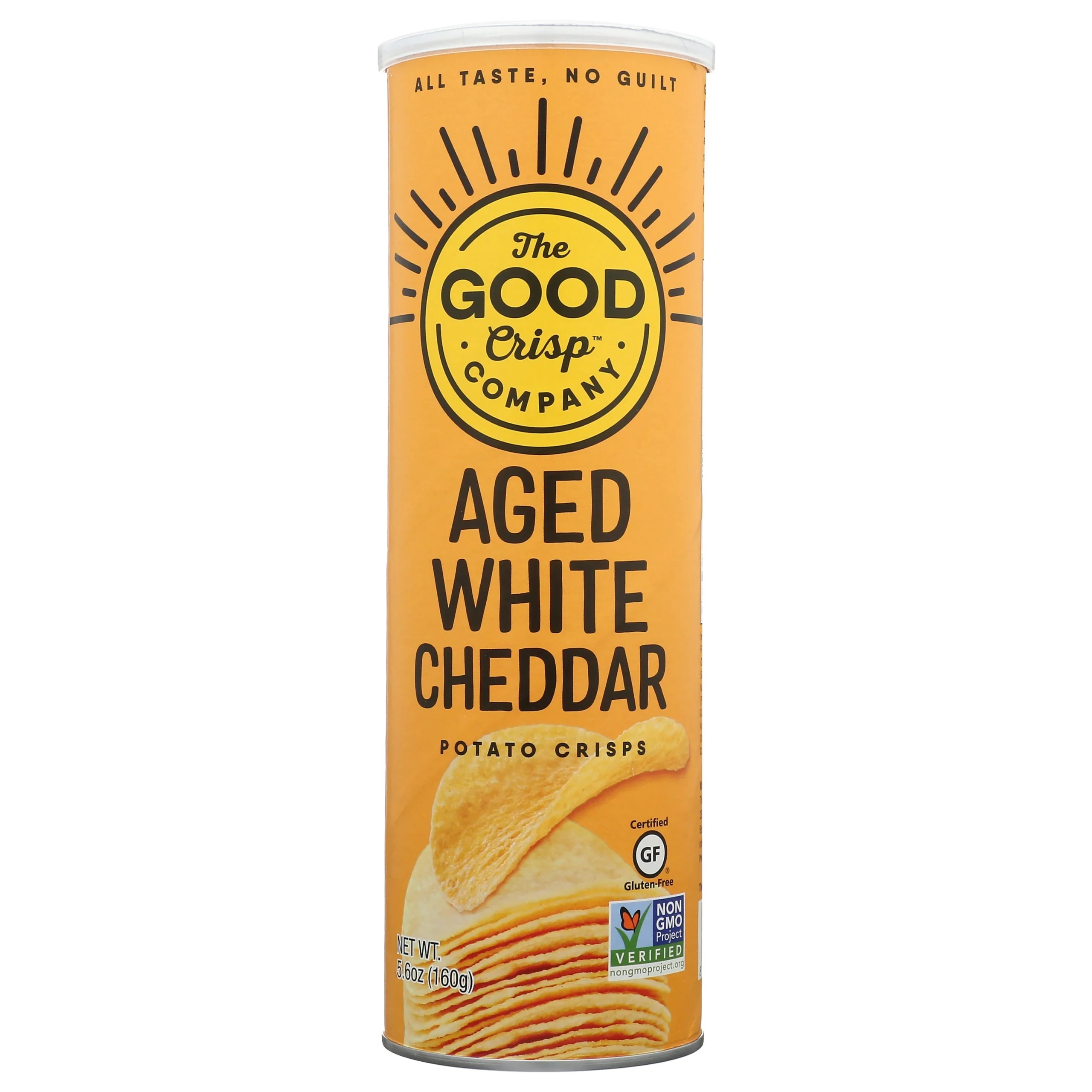 Crisps, Potato, Aged White Cheddar,8 - 5.6 OUNCE