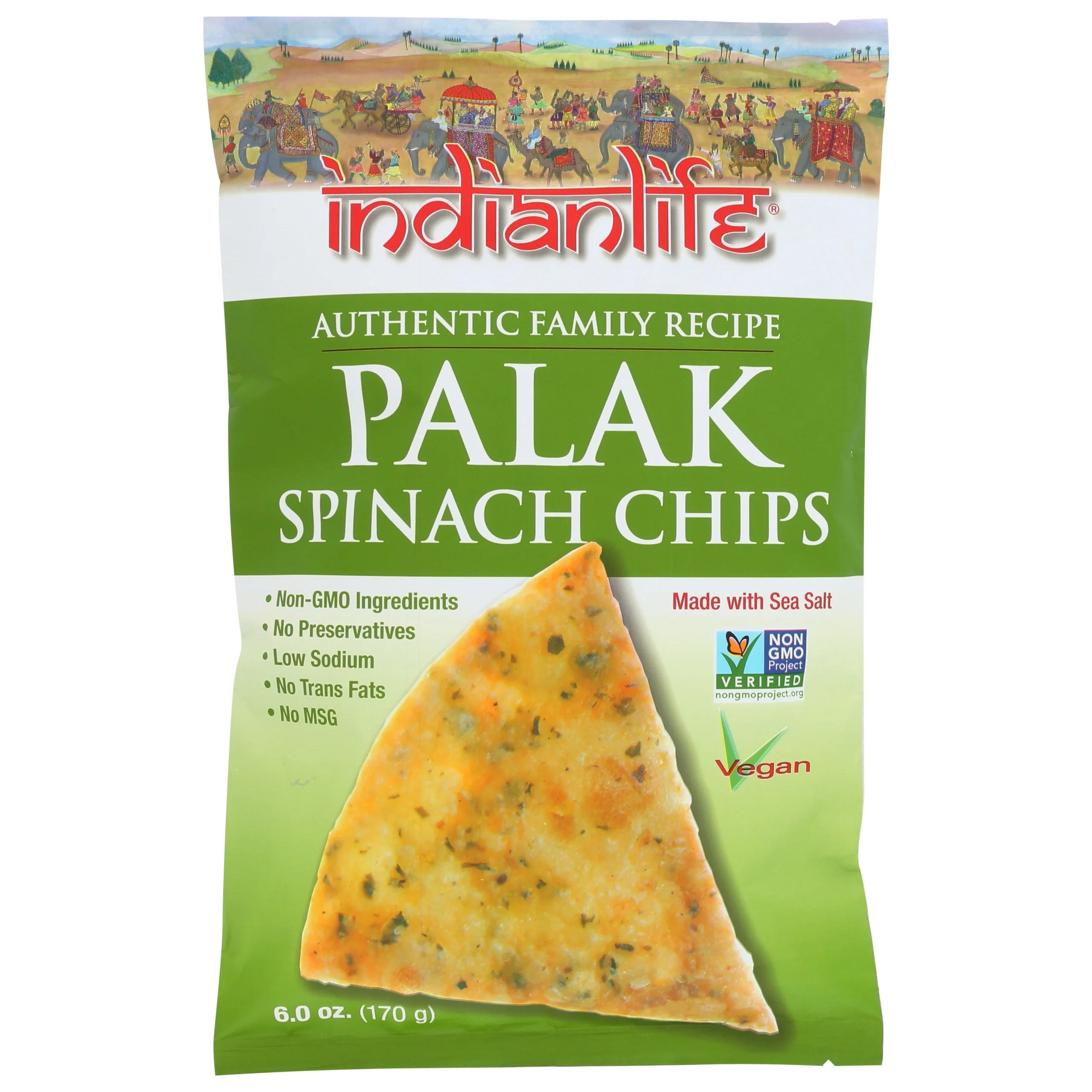 Chips, Spinach, Palak,12 - 6 OUNCE
