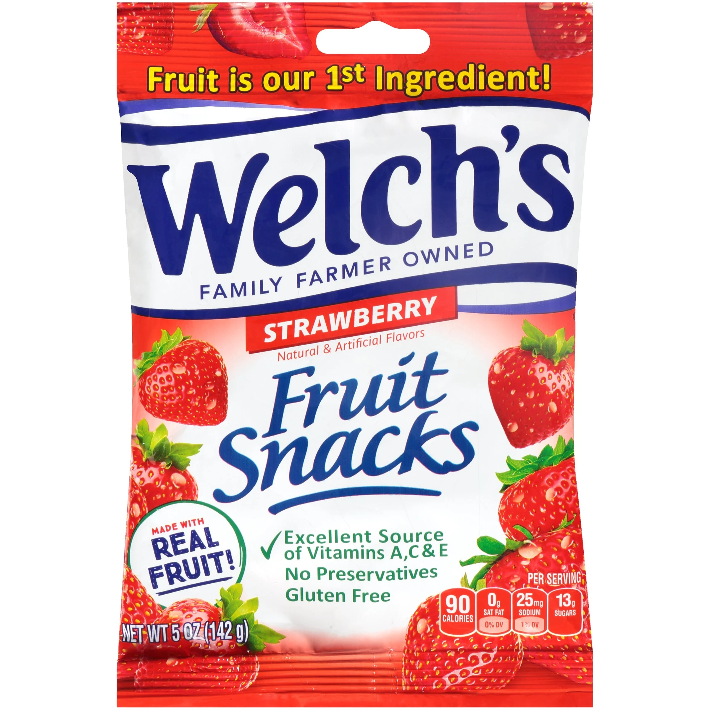 Snacks, Fruit, Strawberry,12 - 5 OUNCE