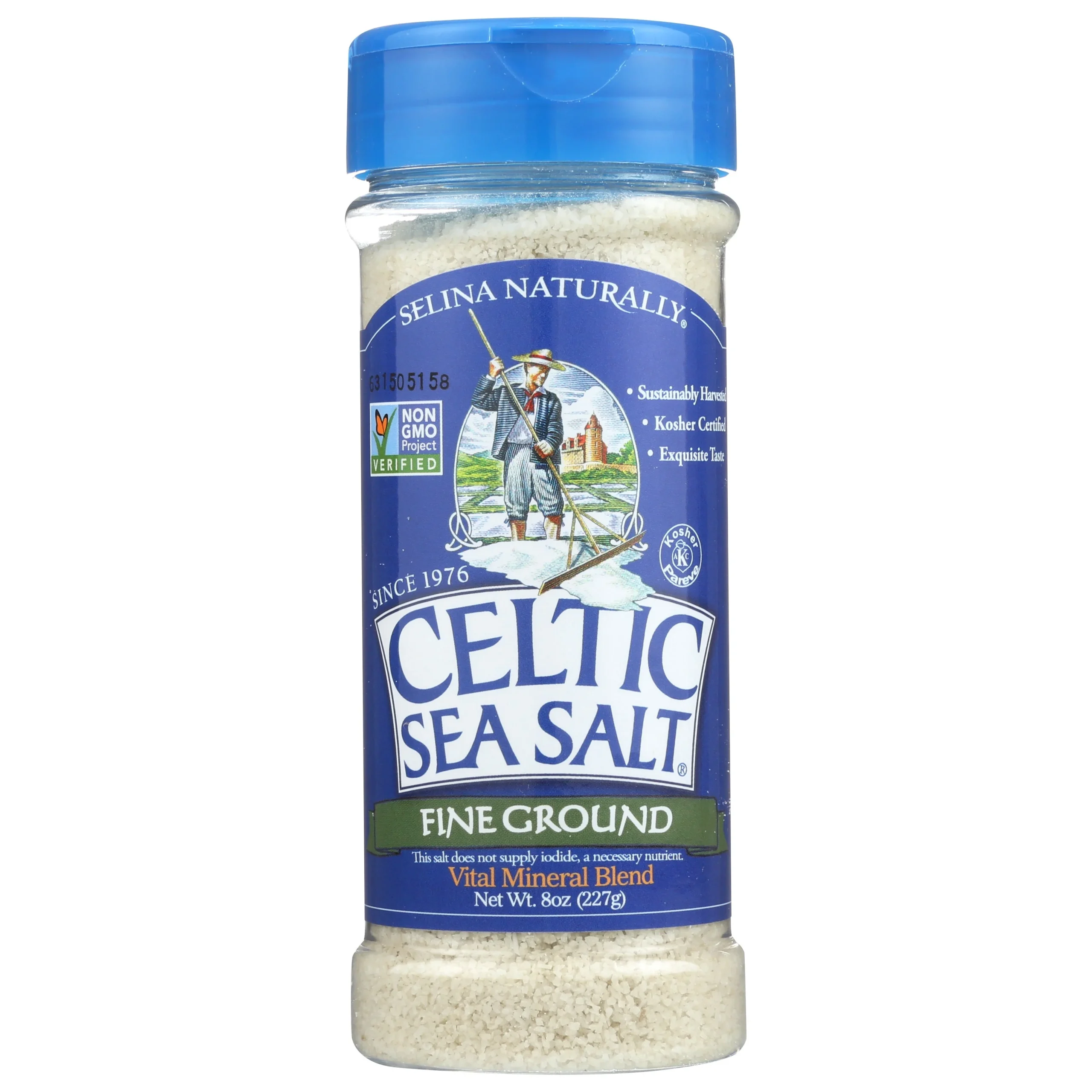 Salt, Sea, Finely Ground,6 - 8 OUNCE