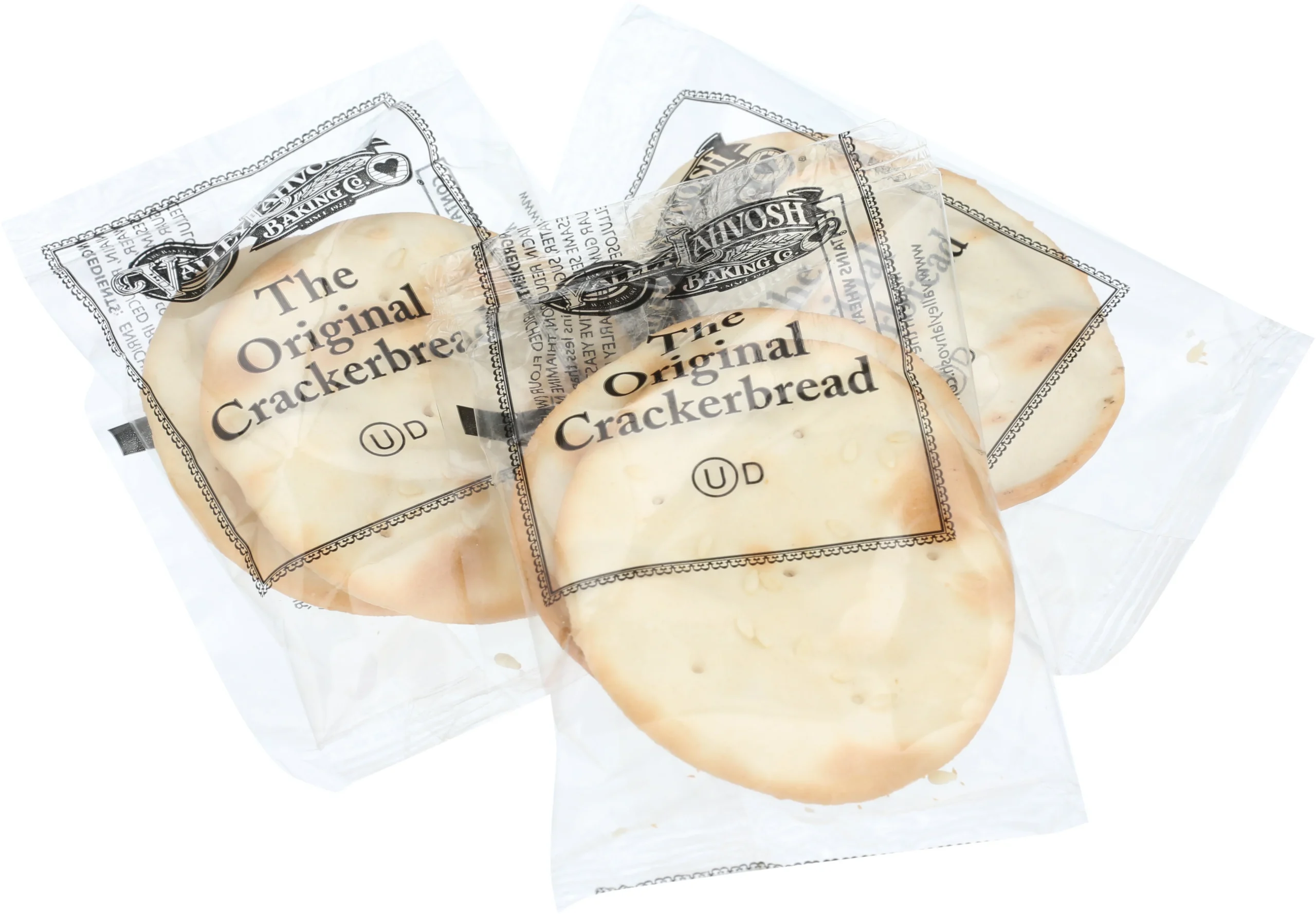 Crackers, Lahvosh Crackerbread, 2 Inch, Individually Wrapped,250 - 2 COUNT