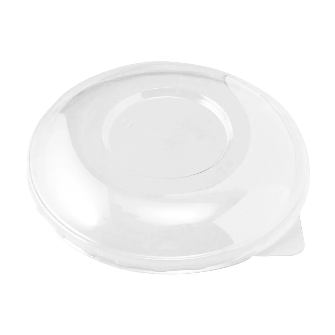Lids, Ergo Grip, Thermo Tek, Plastic, Clear, fits 8/12/16 Ounce Bowls,1 - 500 COUNT