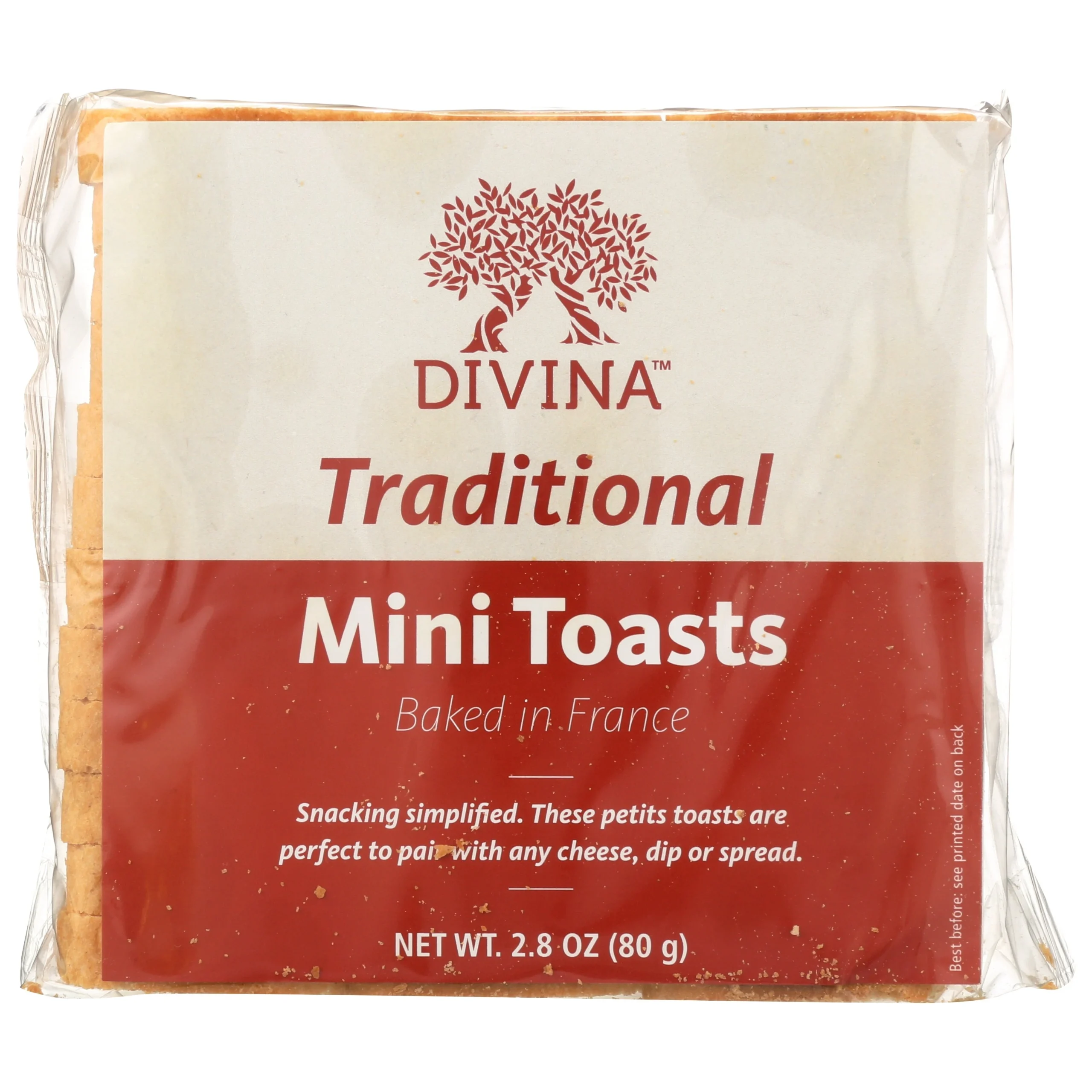 Crackers, Mini Toast,24 - 2.82 OUNCE
