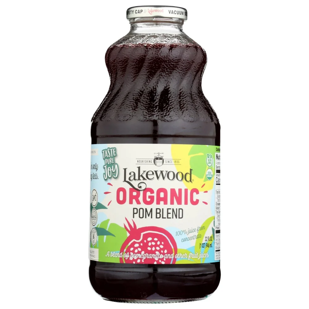 Juice Blend, Pomegranate, 100%, Shelf-Stable, Glass,6 - 32 FLUID