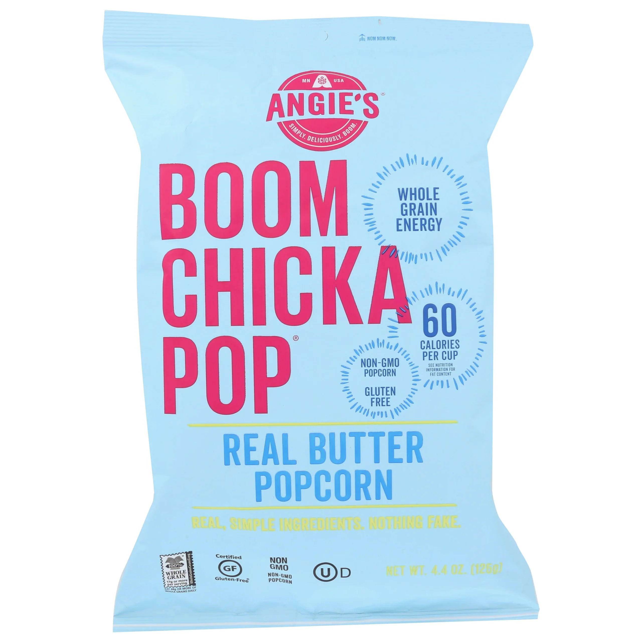 Popcorn, Ready-to-Eat, Real Butter,12 - 4.4 OUNCE