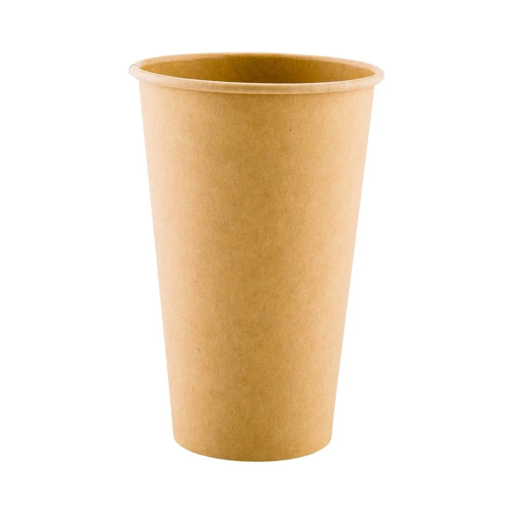 Cups, Hot, 20 Ounce, Paper, Unbleached,1 - 10 COUNT