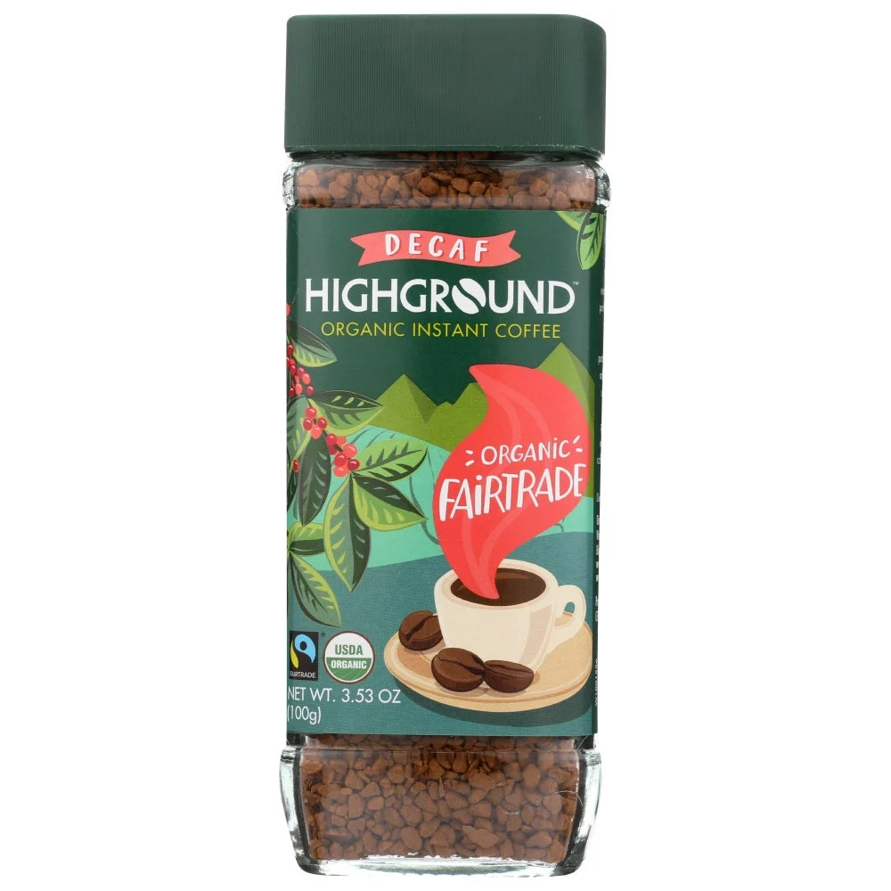 Coffee, Instant, Decaffeinated,6 - 3.53 OUNCE