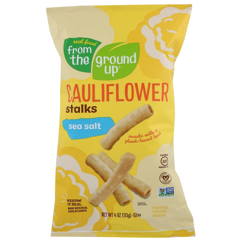 Snacks, Cauliflower Straws, Sea Salt,12 - 4 OUNCE