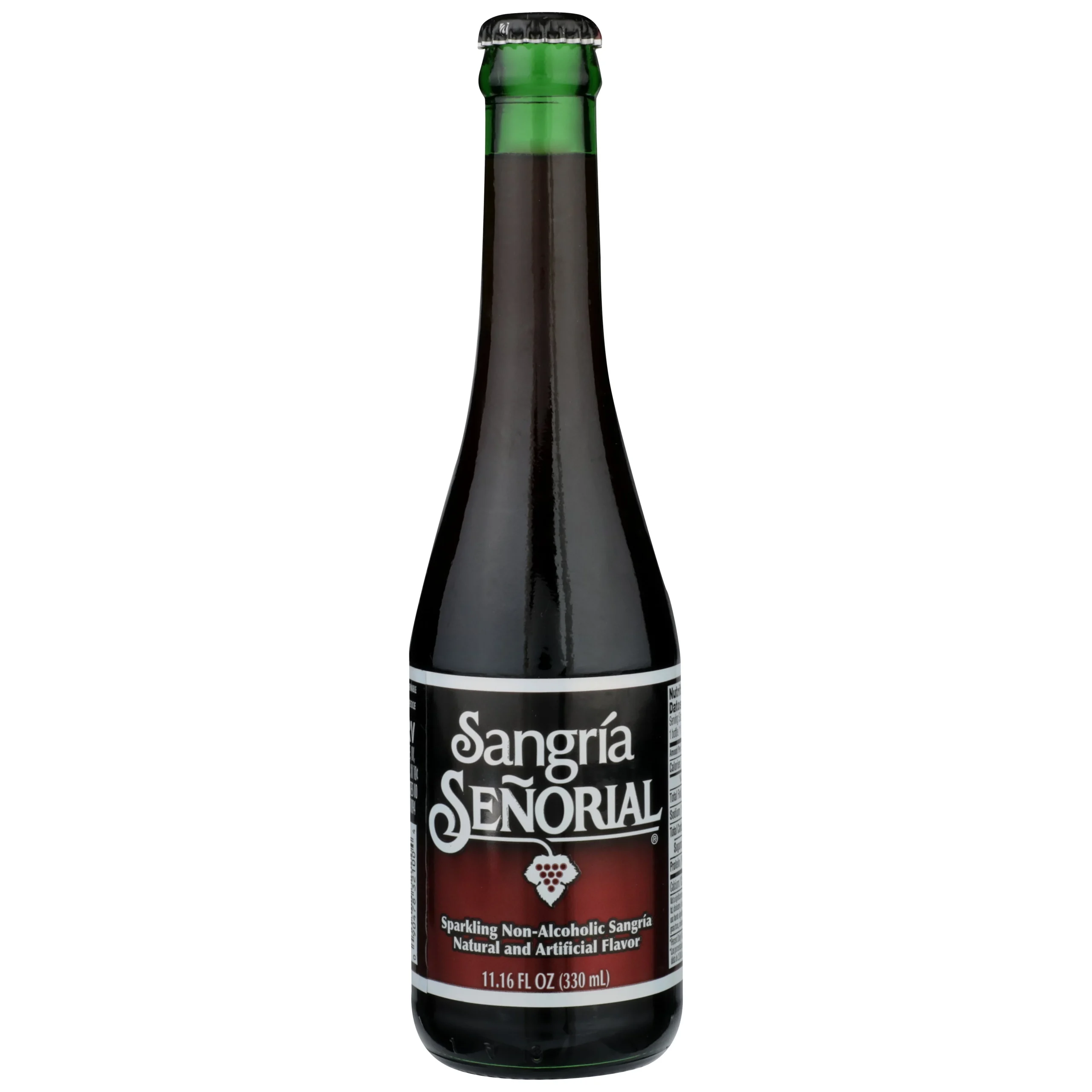 Soft Drink, Sangria, Non-Alcoholic, Single-Serve, Glass,24 - 11.16 FLUID